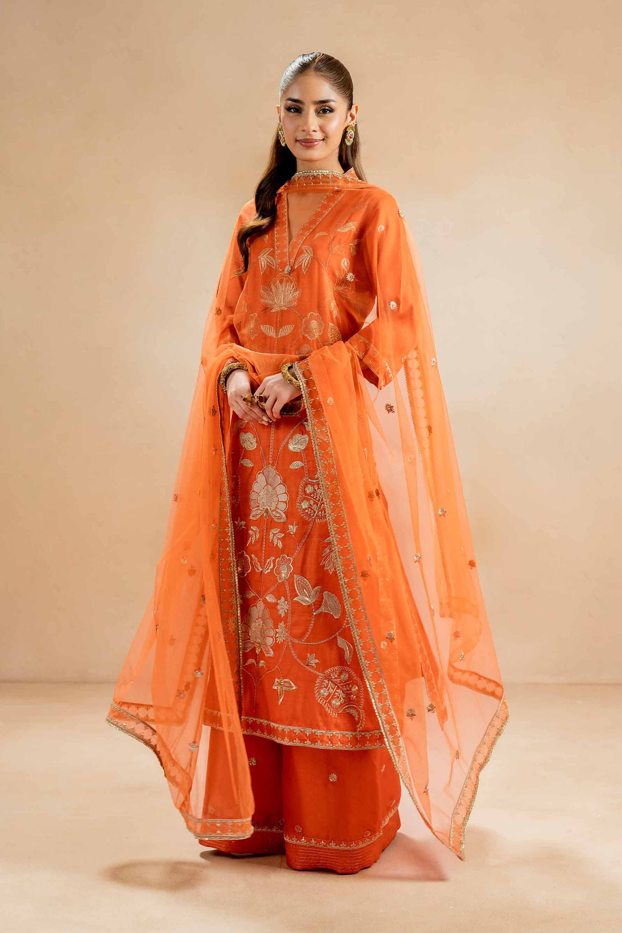 3 Piece - Embroidered Suit - 42308032 - Image 2
