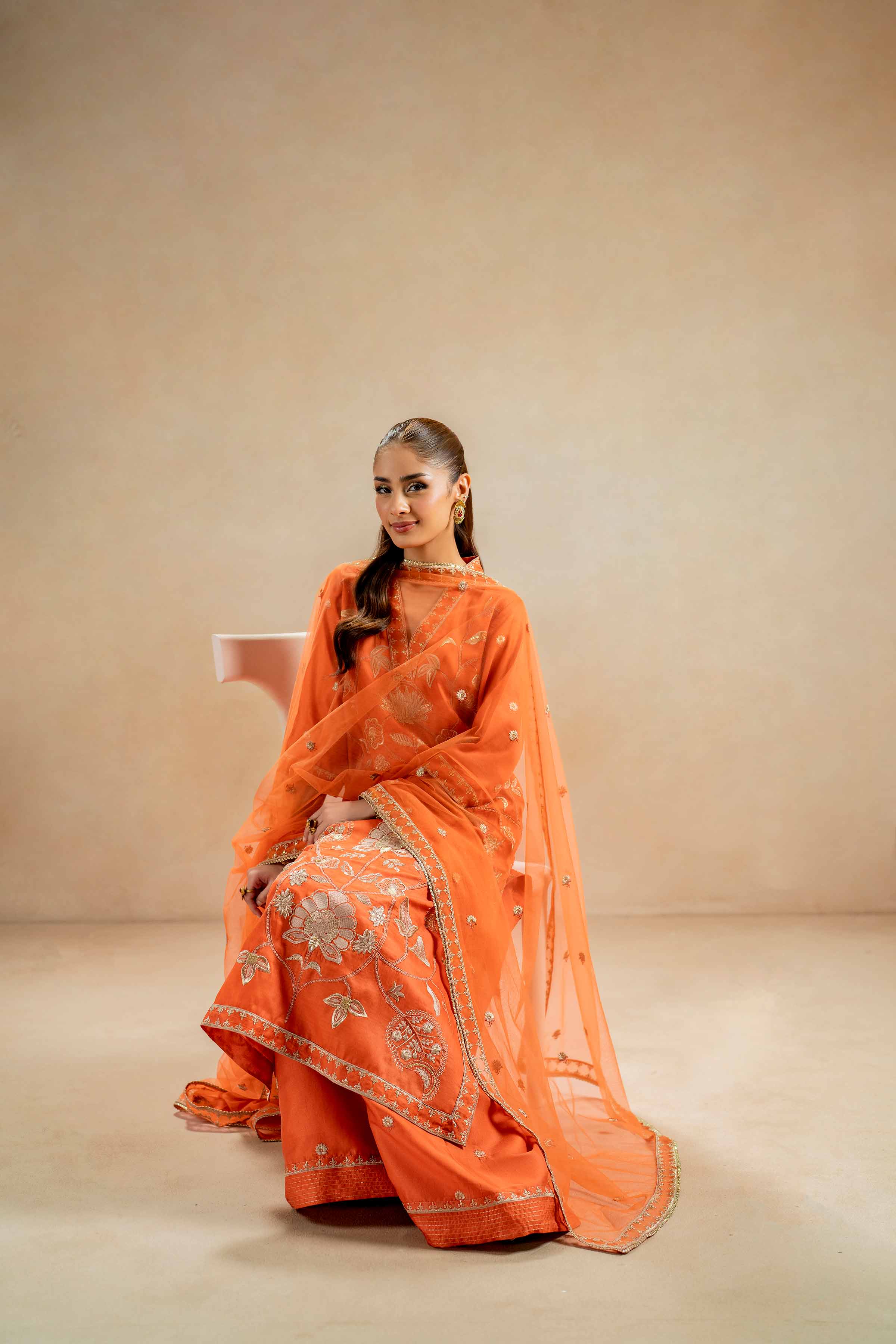 3 Piece - Embroidered Suit - 42308032 - Image 5