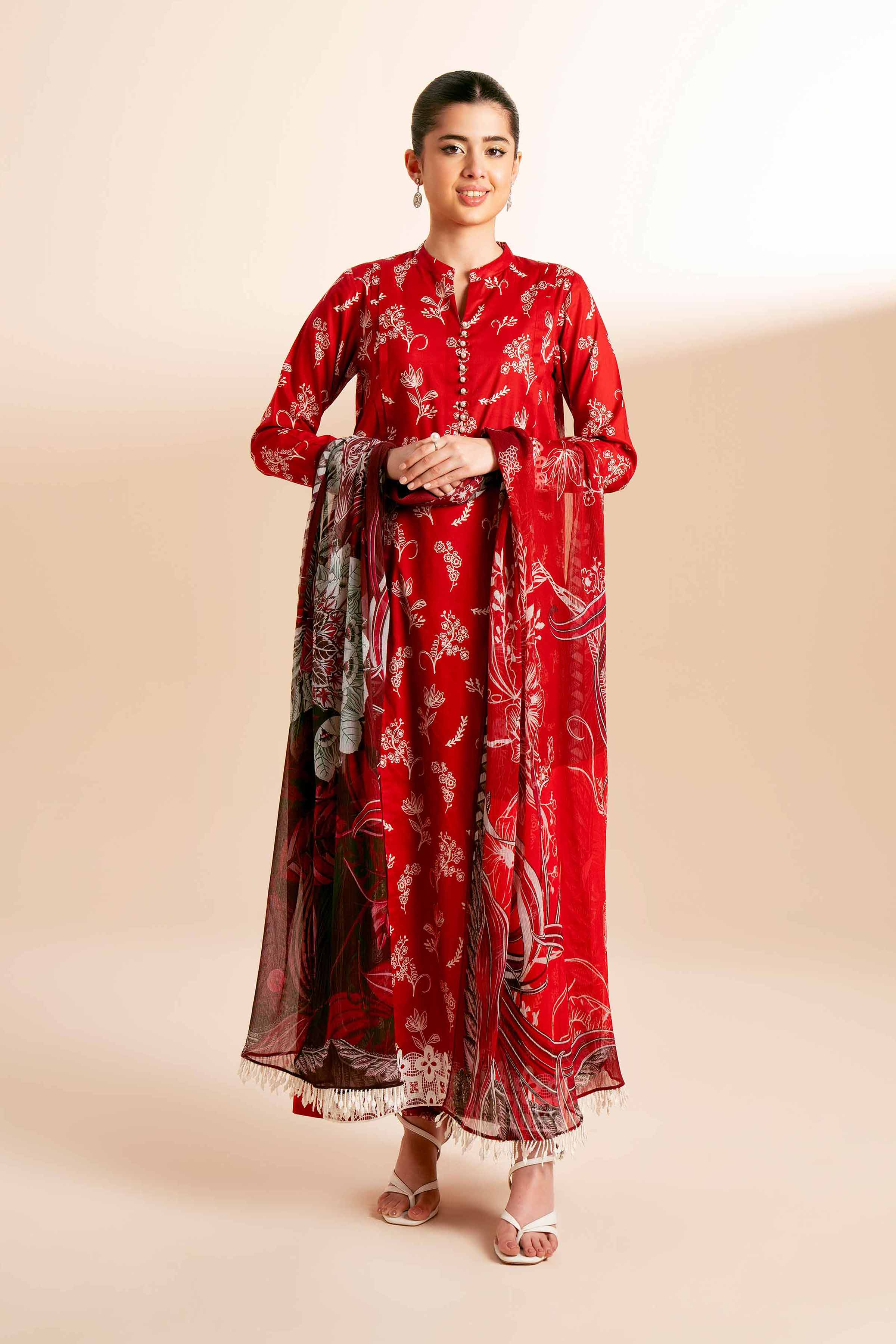 3 Piece - Printed Suit - 42401812