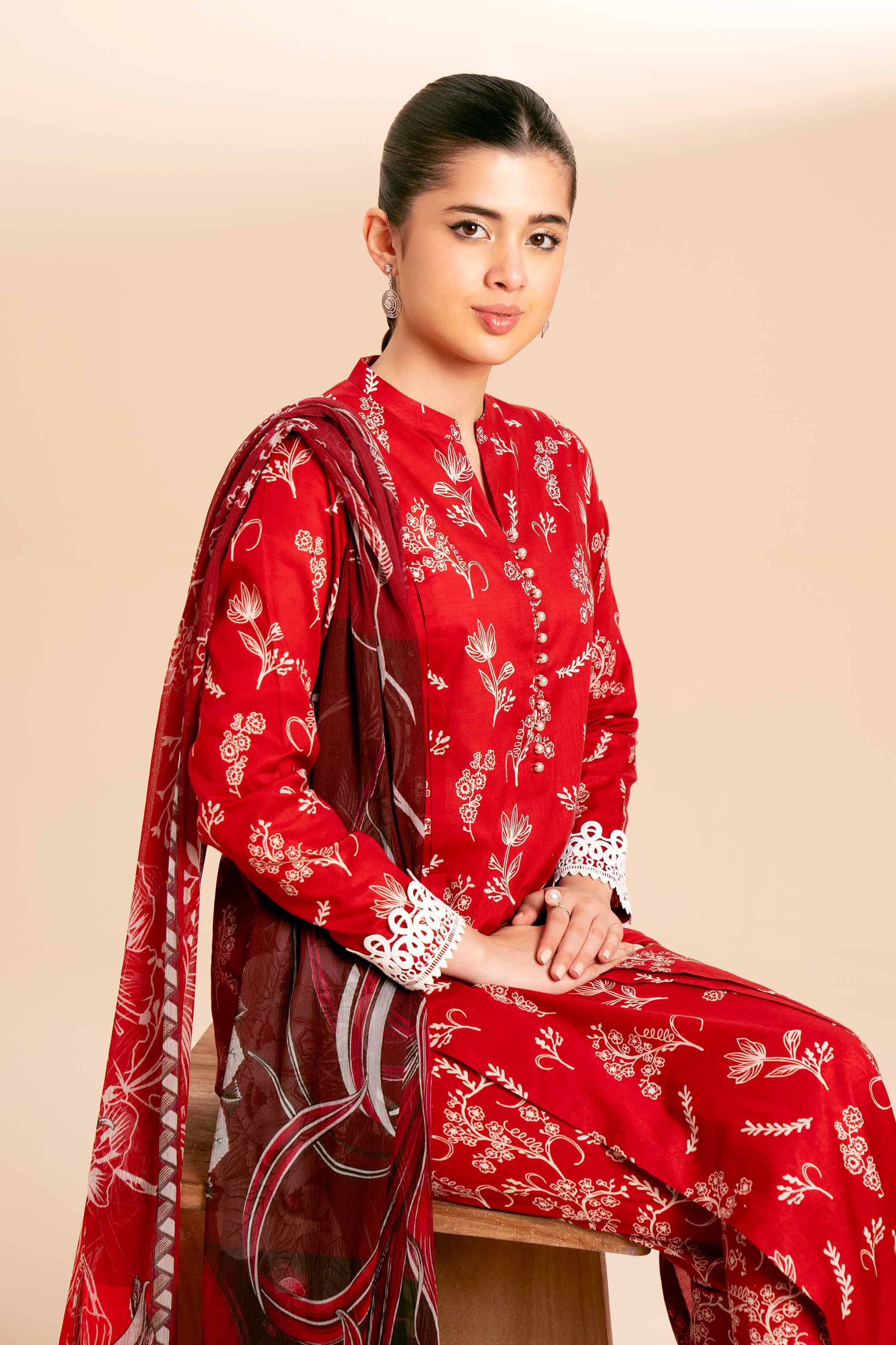 3 Piece - Printed Suit - 42401812 - Image 2