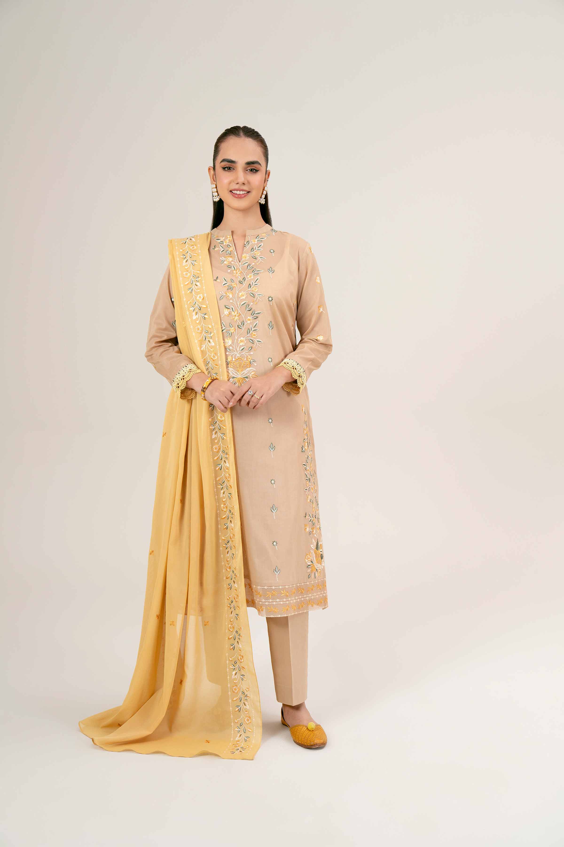 3 Piece - Embroidered Suit - 42401995 - Image 6