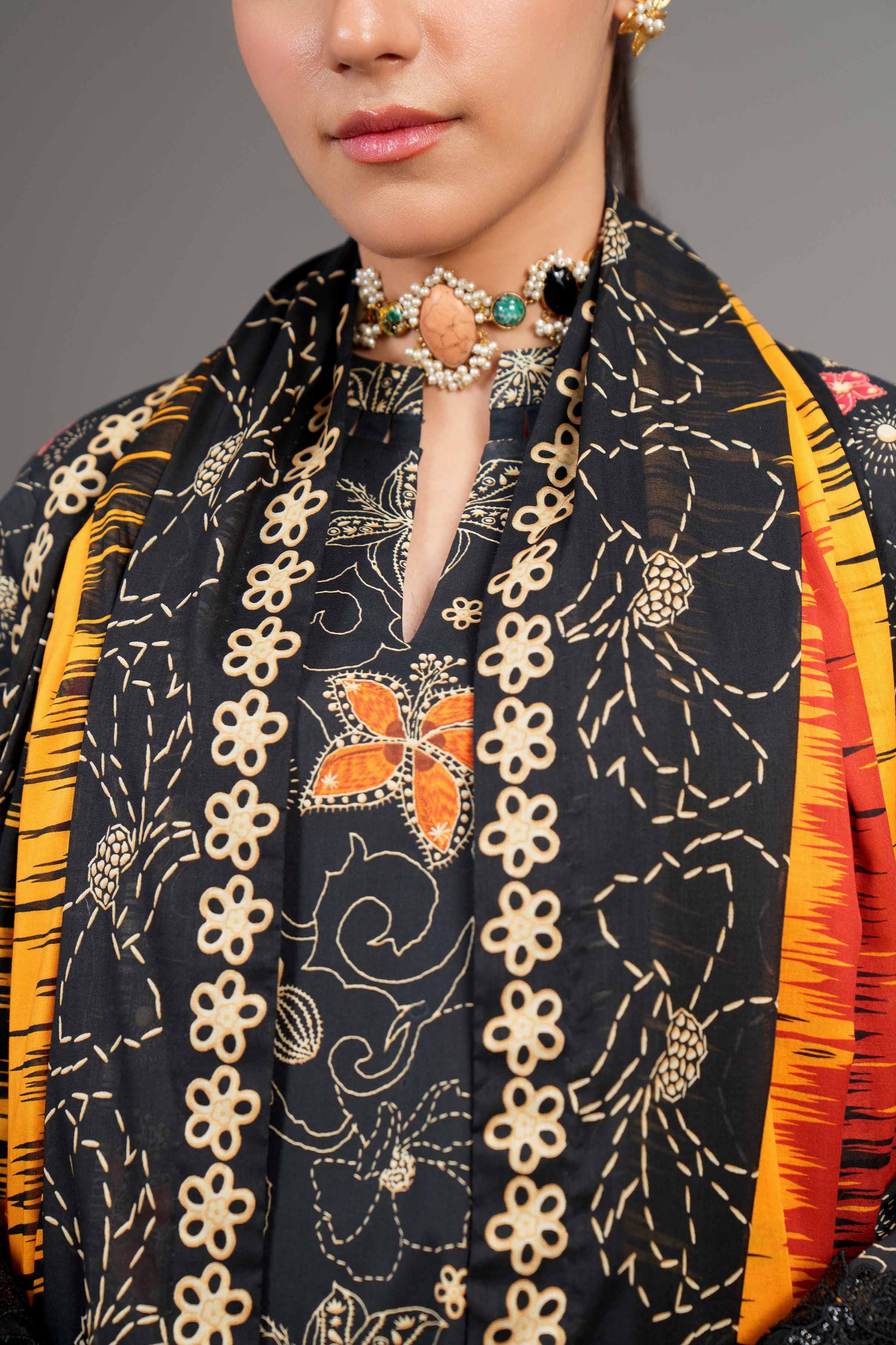 3 Piece - Printed Suit - 42402013 - Image 4