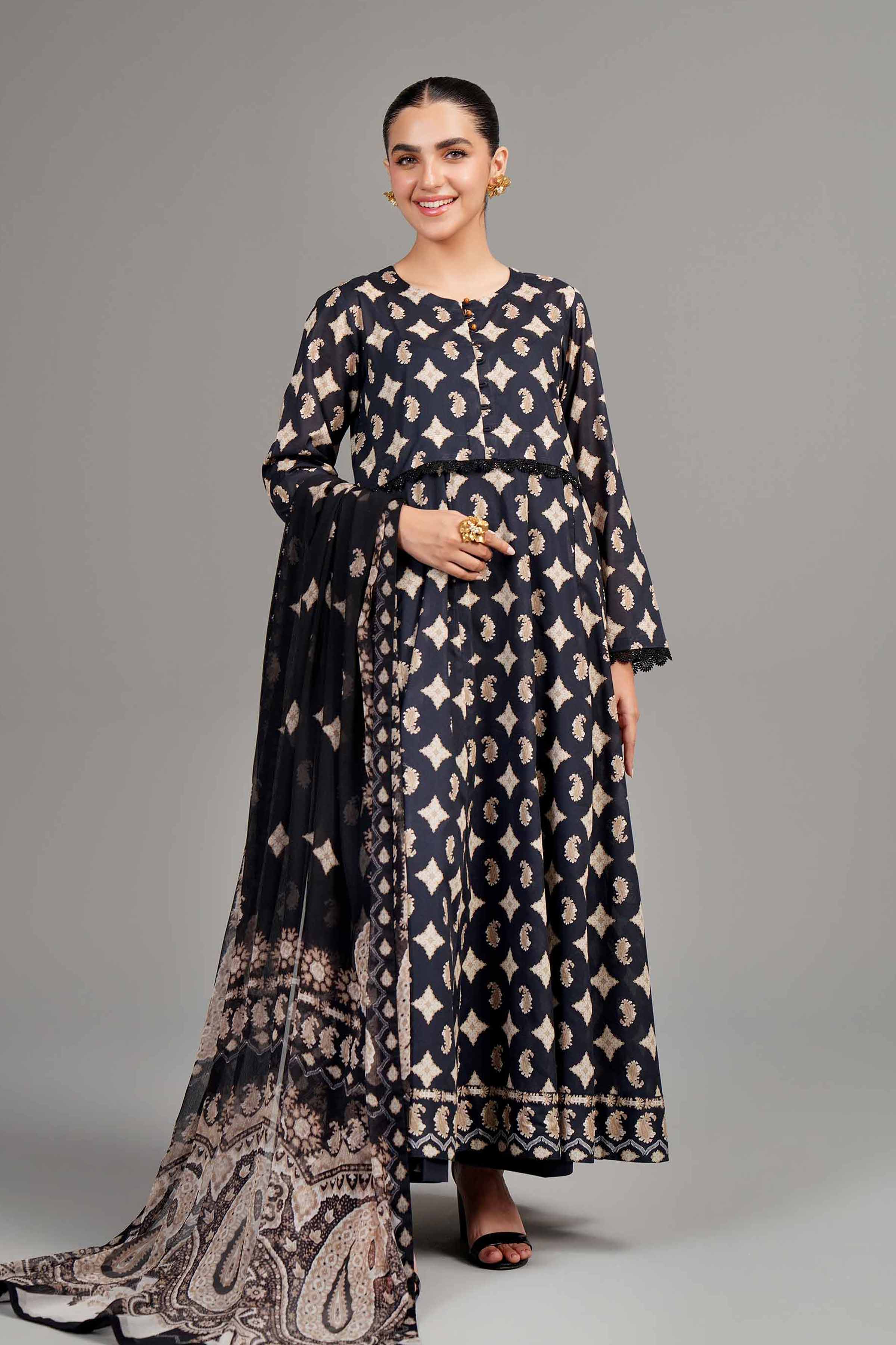3 Piece - Printed Suit - 42402019 - Image 2