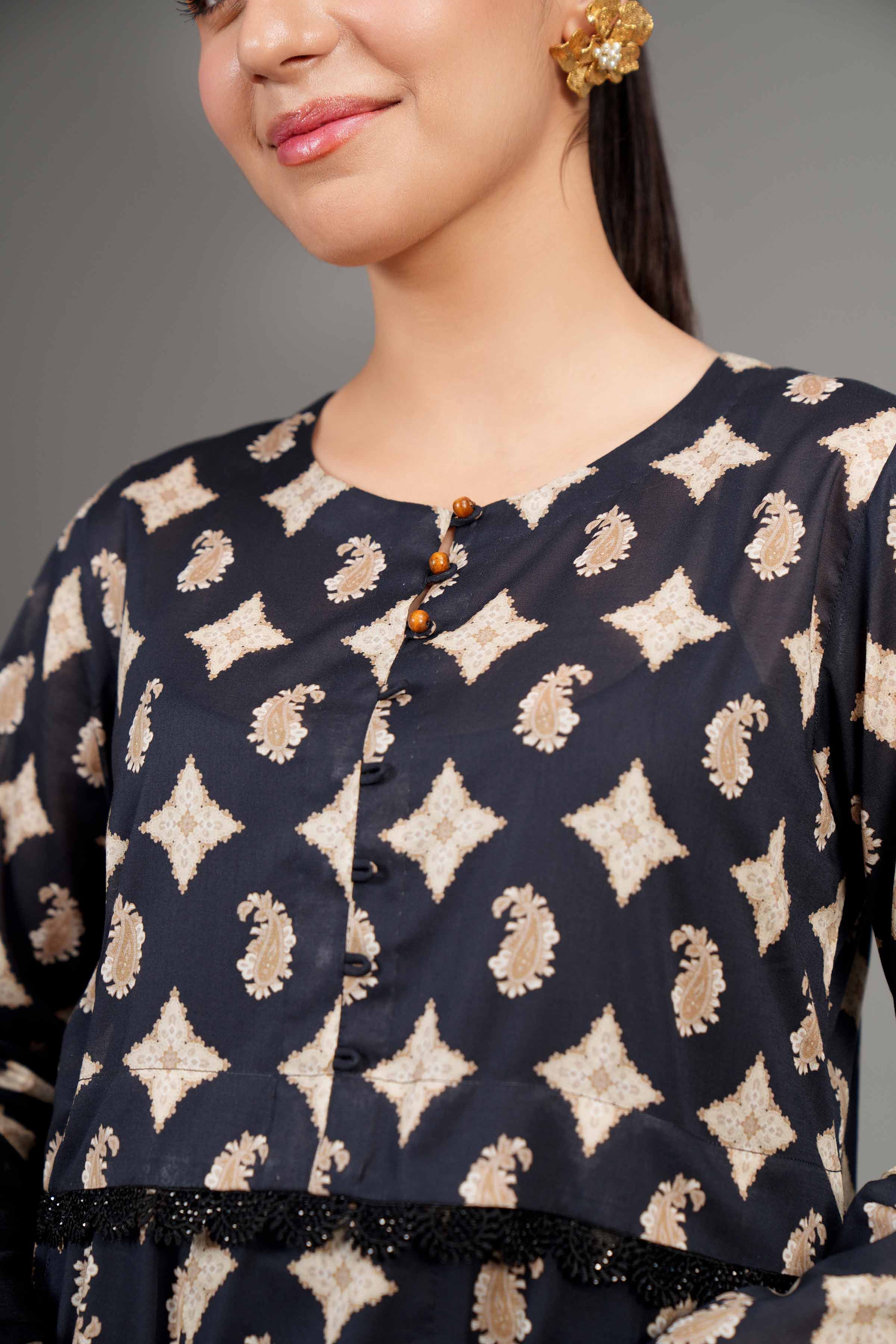 3 Piece - Printed Suit - 42402019 - Image 4