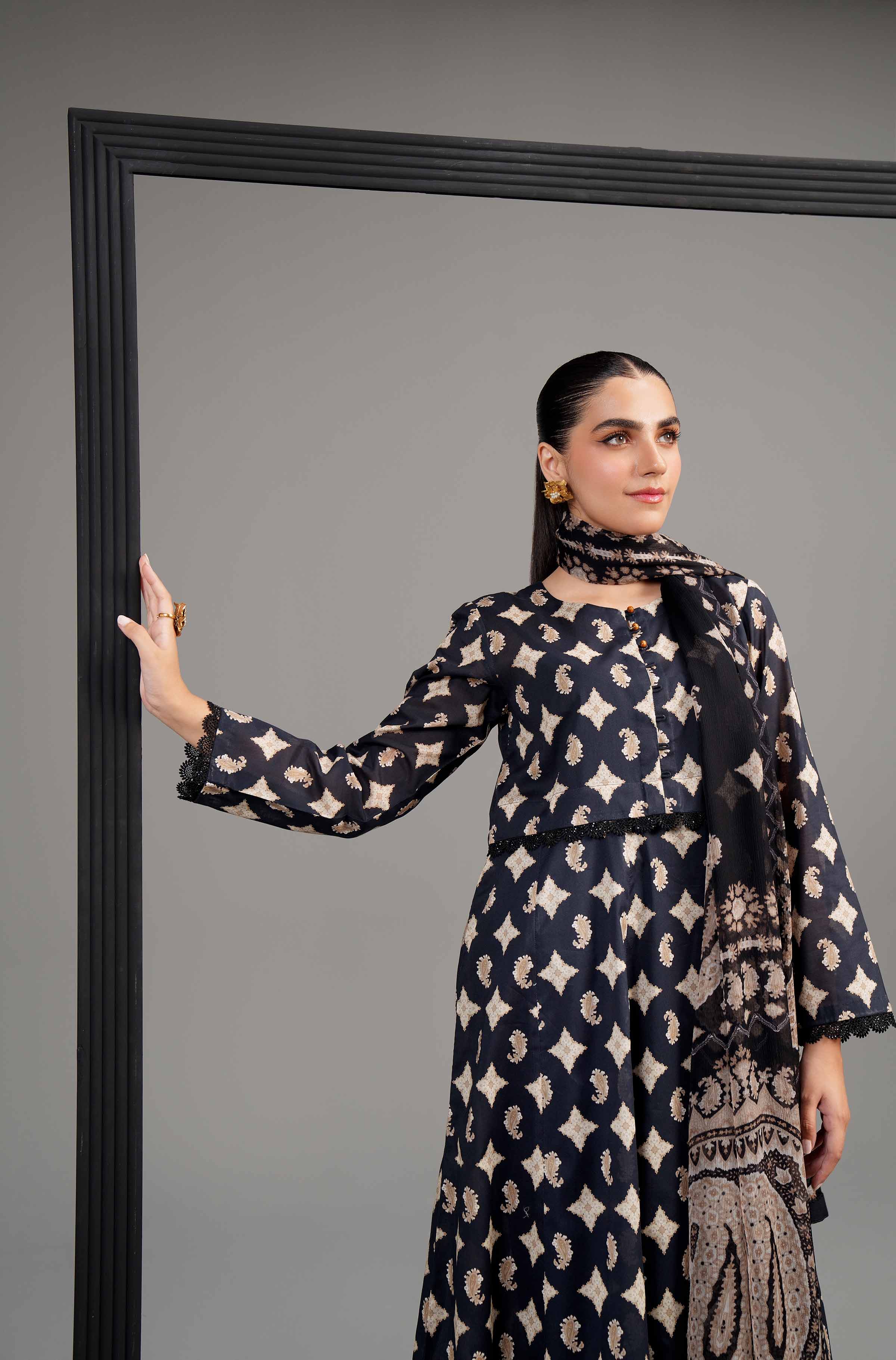 3 Piece - Printed Suit - 42402019 - Image 5