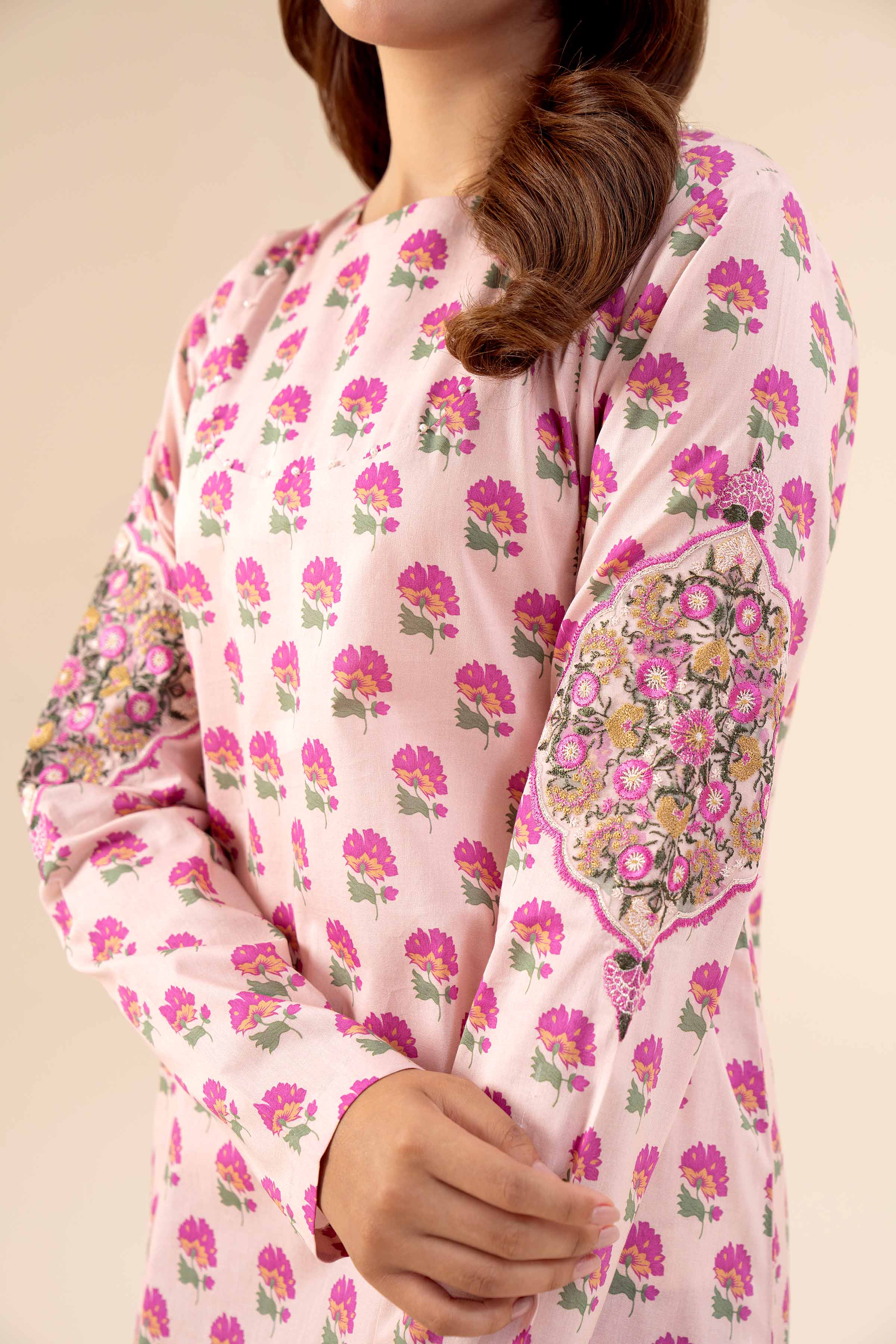 2 Piece - Printed Embroidered Suit - 42402080 - Image 5