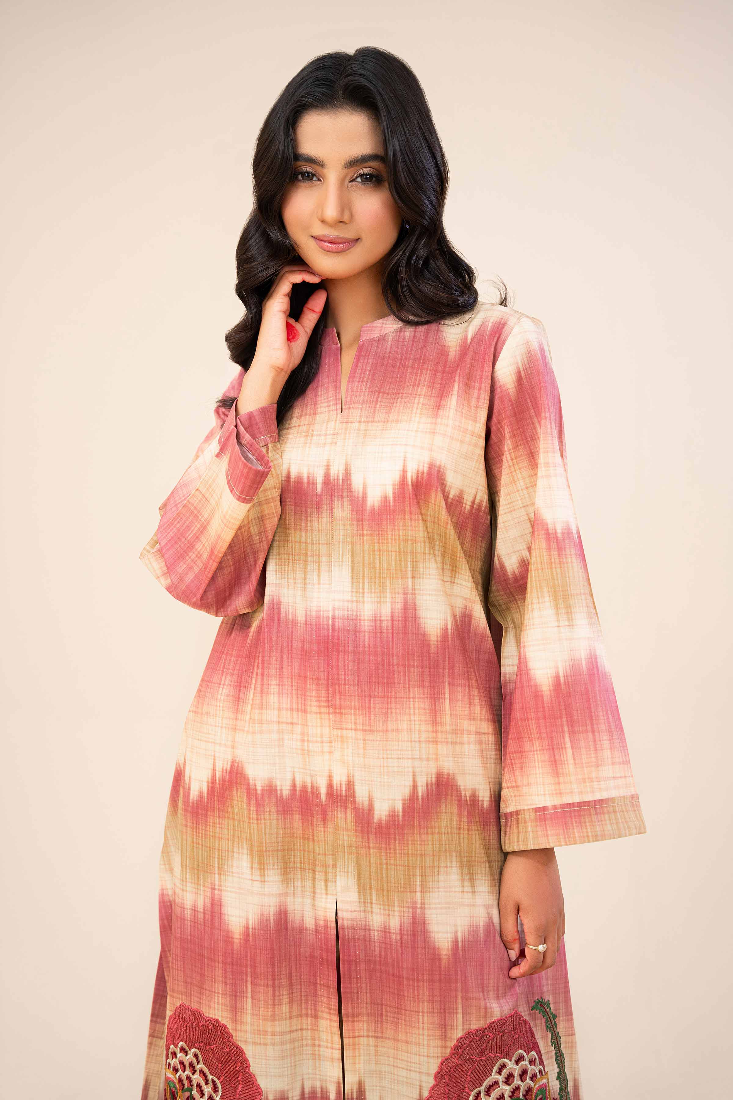 2 Piece - Printed Embroidered Suit - 42402083 - Image 4