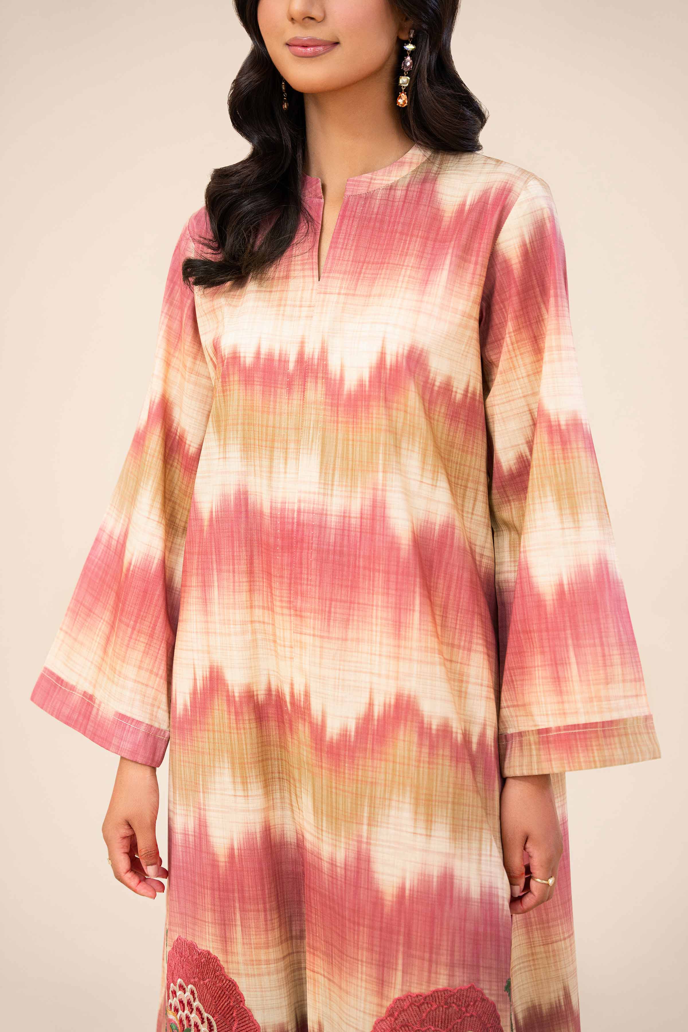2 Piece - Printed Embroidered Suit - 42402083 - Image 6