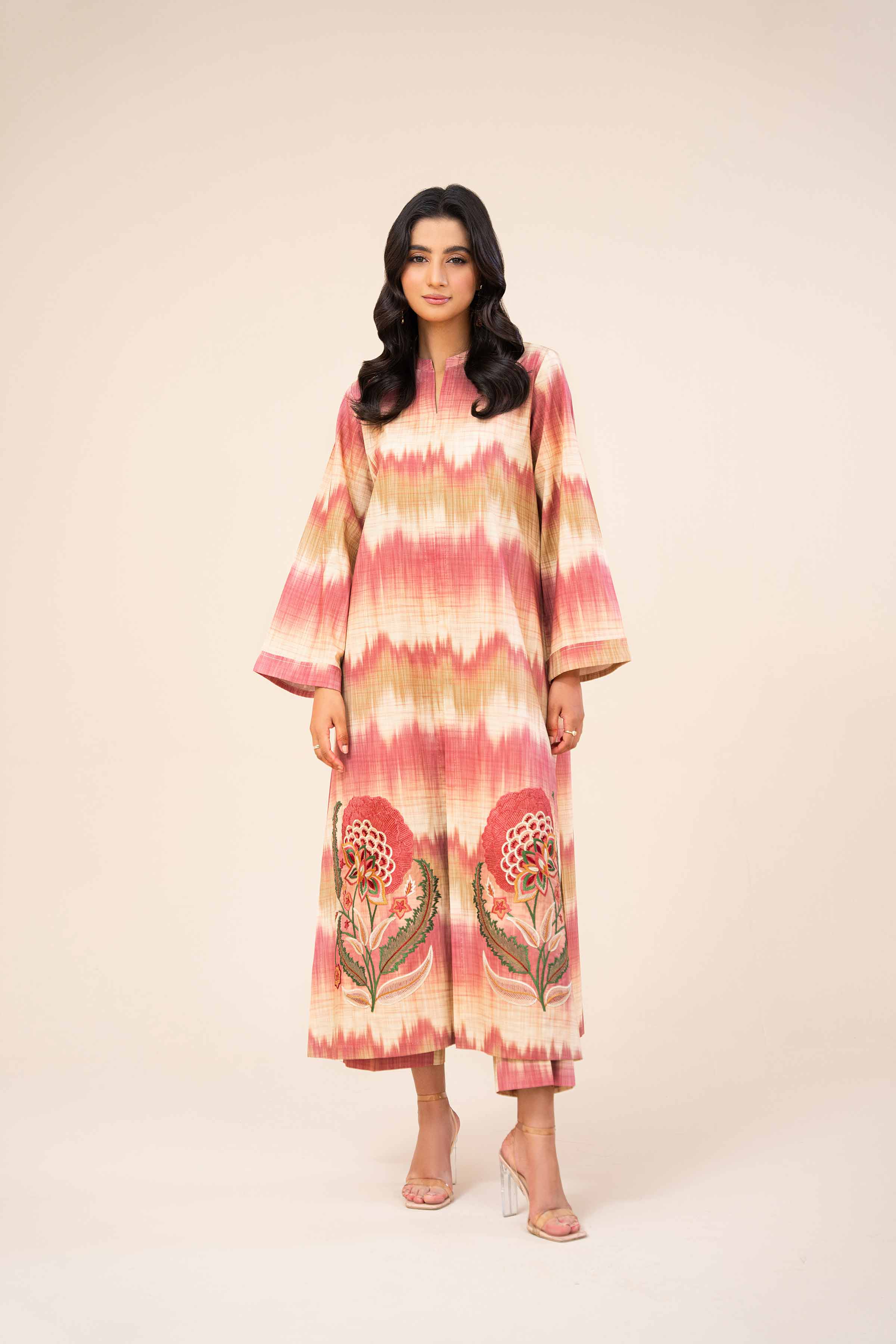 2 Piece - Printed Embroidered Suit - 42402083 - Image 7