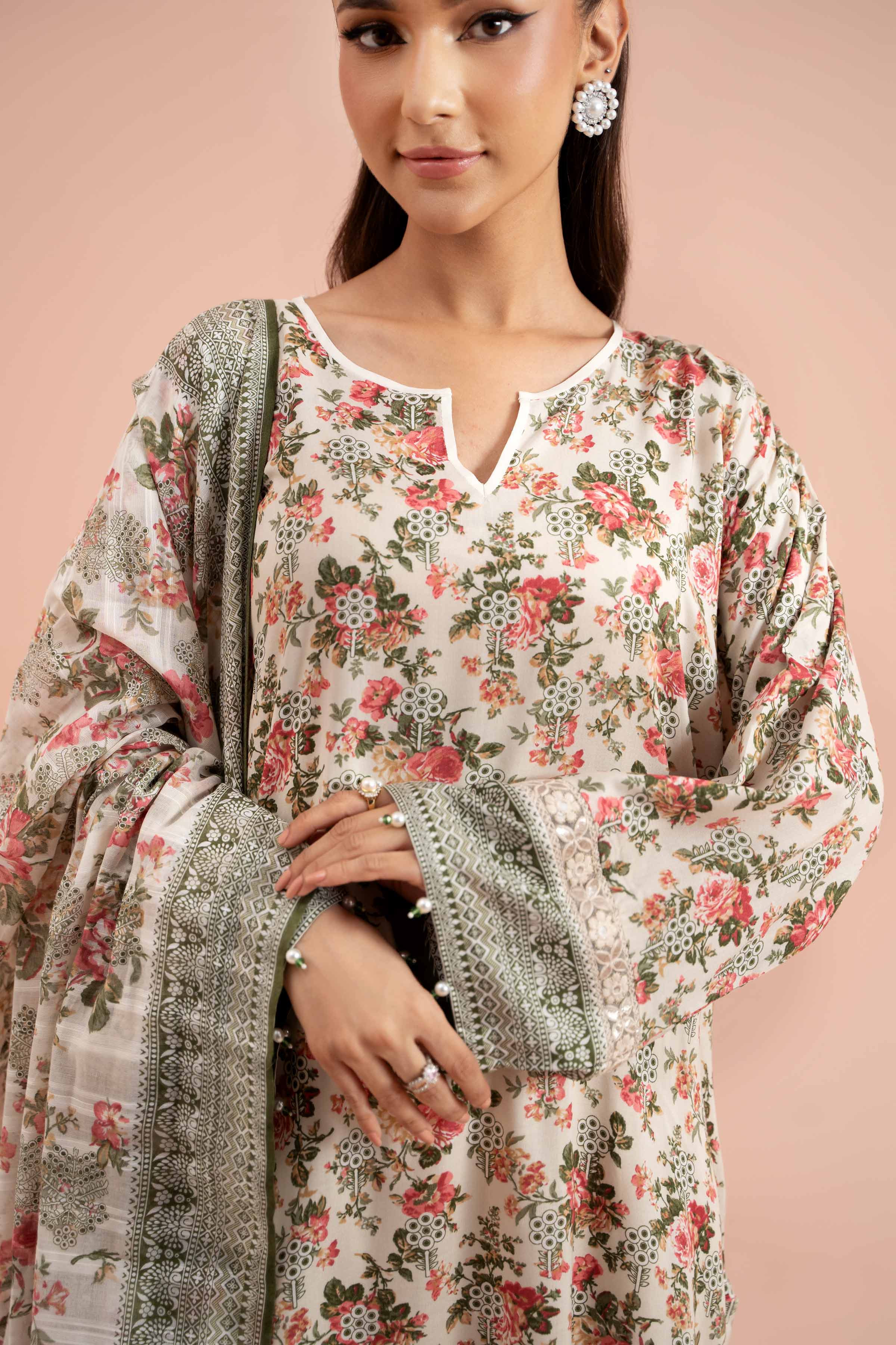 3 Piece - Printed Suit - 42402101 - Image 4