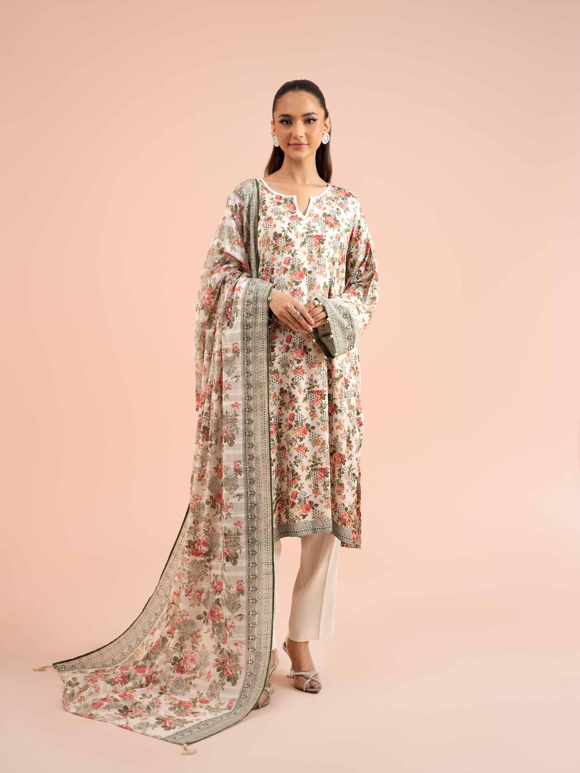 3 Piece - Printed Suit - 42402101 - Image 5