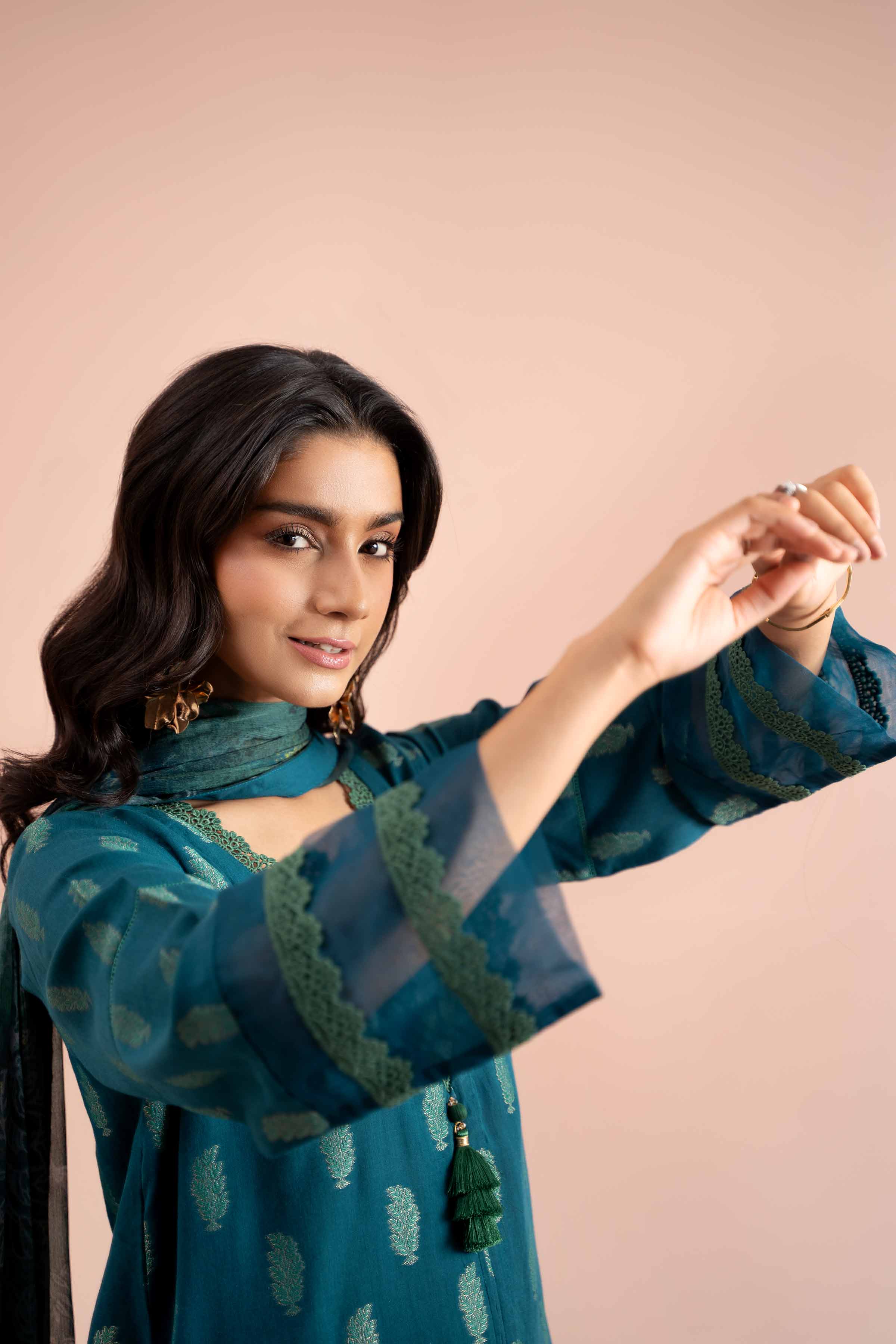 3 Piece - Jacquard Suit - 42402123 - Image 6