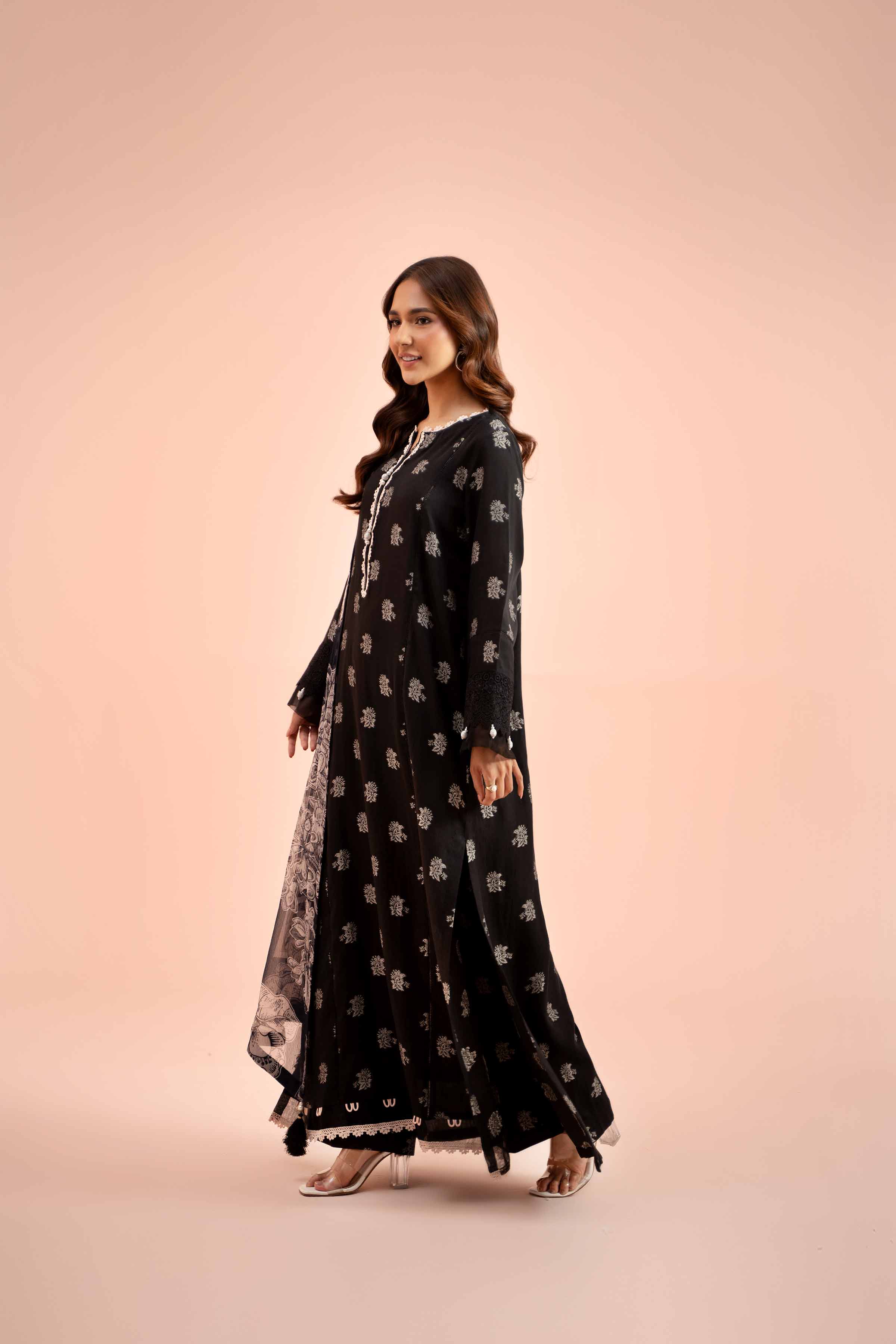 3 Piece - Jacquard Suit - 42402126 - Image 5