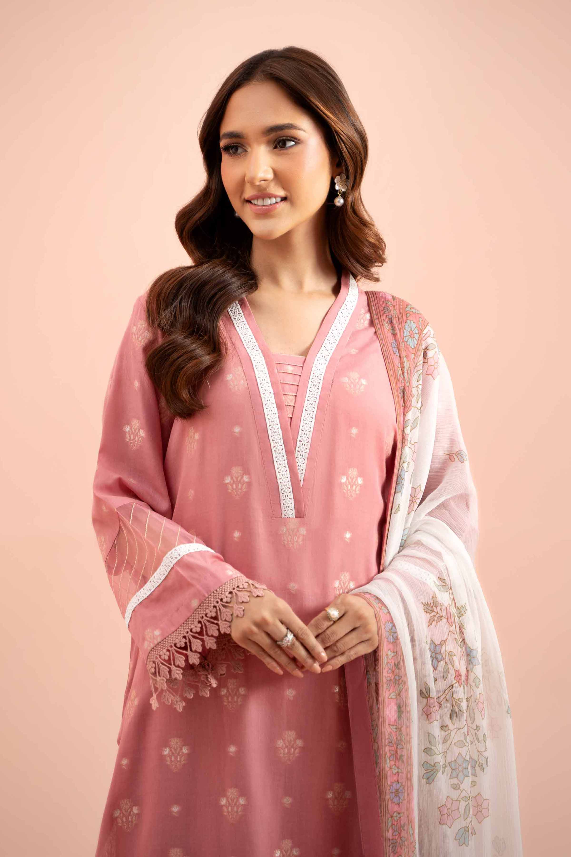 3 Piece - Jacquard Suit - 42402128 - Image 2