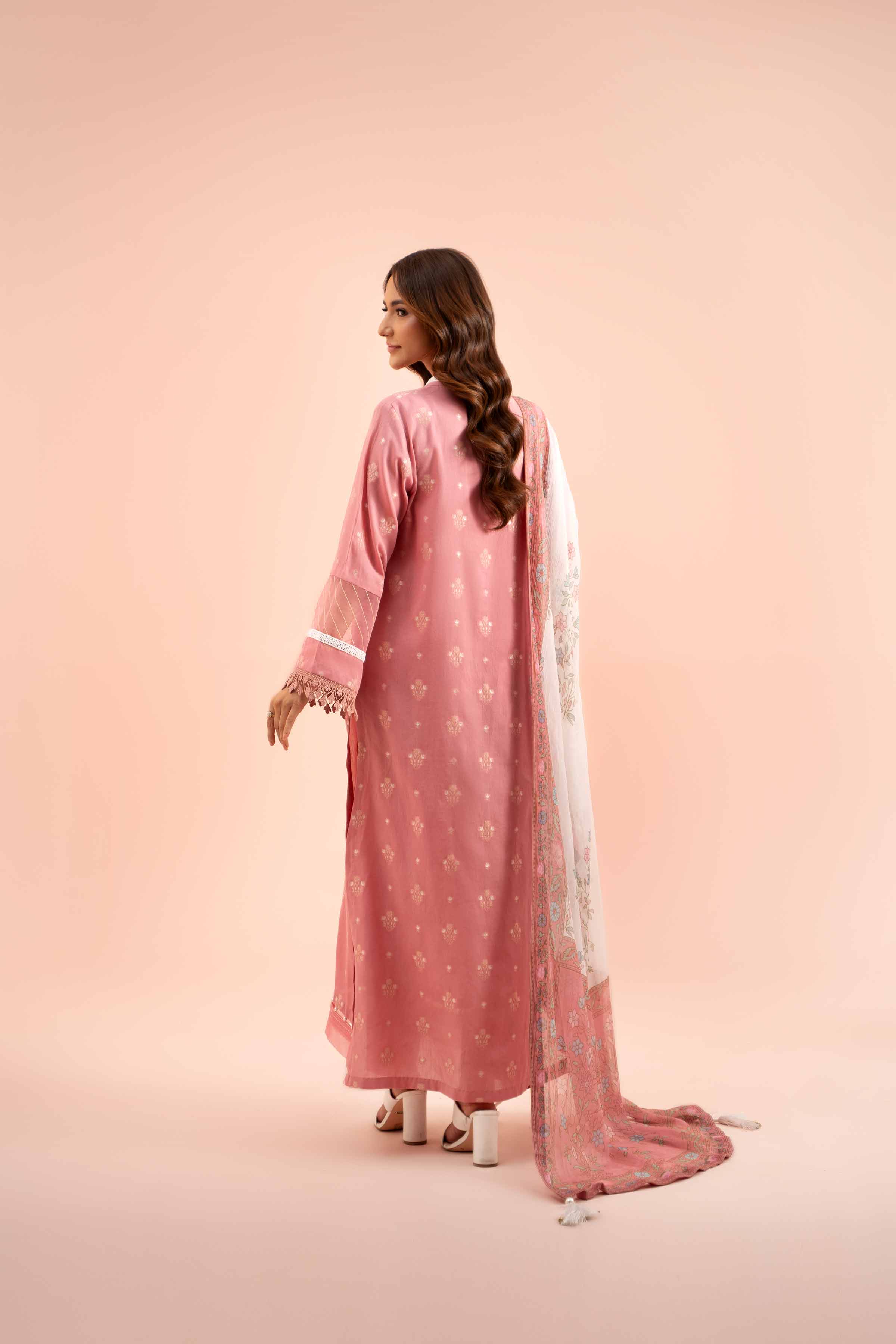 3 Piece - Jacquard Suit - 42402128 - Image 3