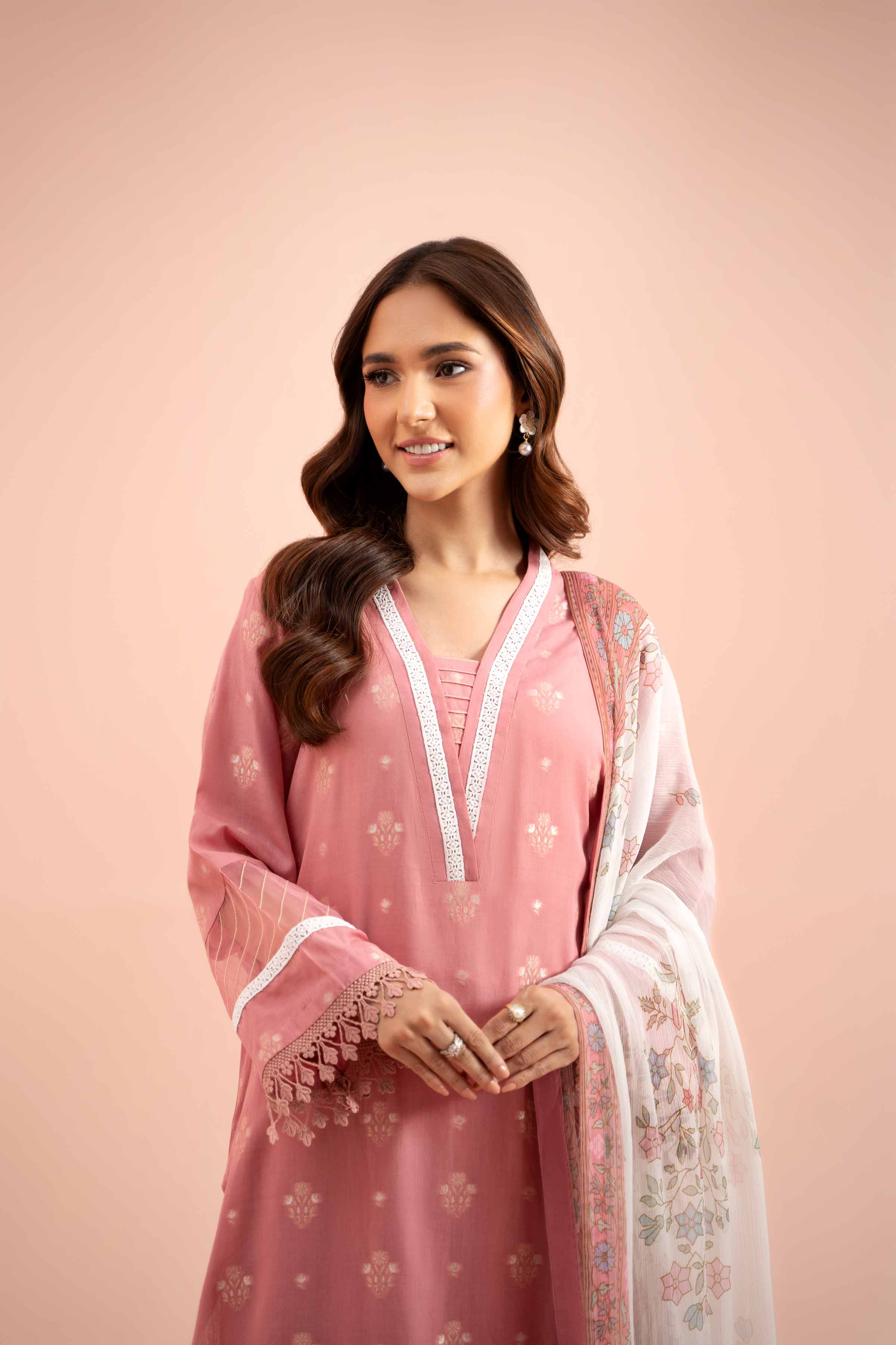 3 Piece - Jacquard Suit - 42402128 - Image 4