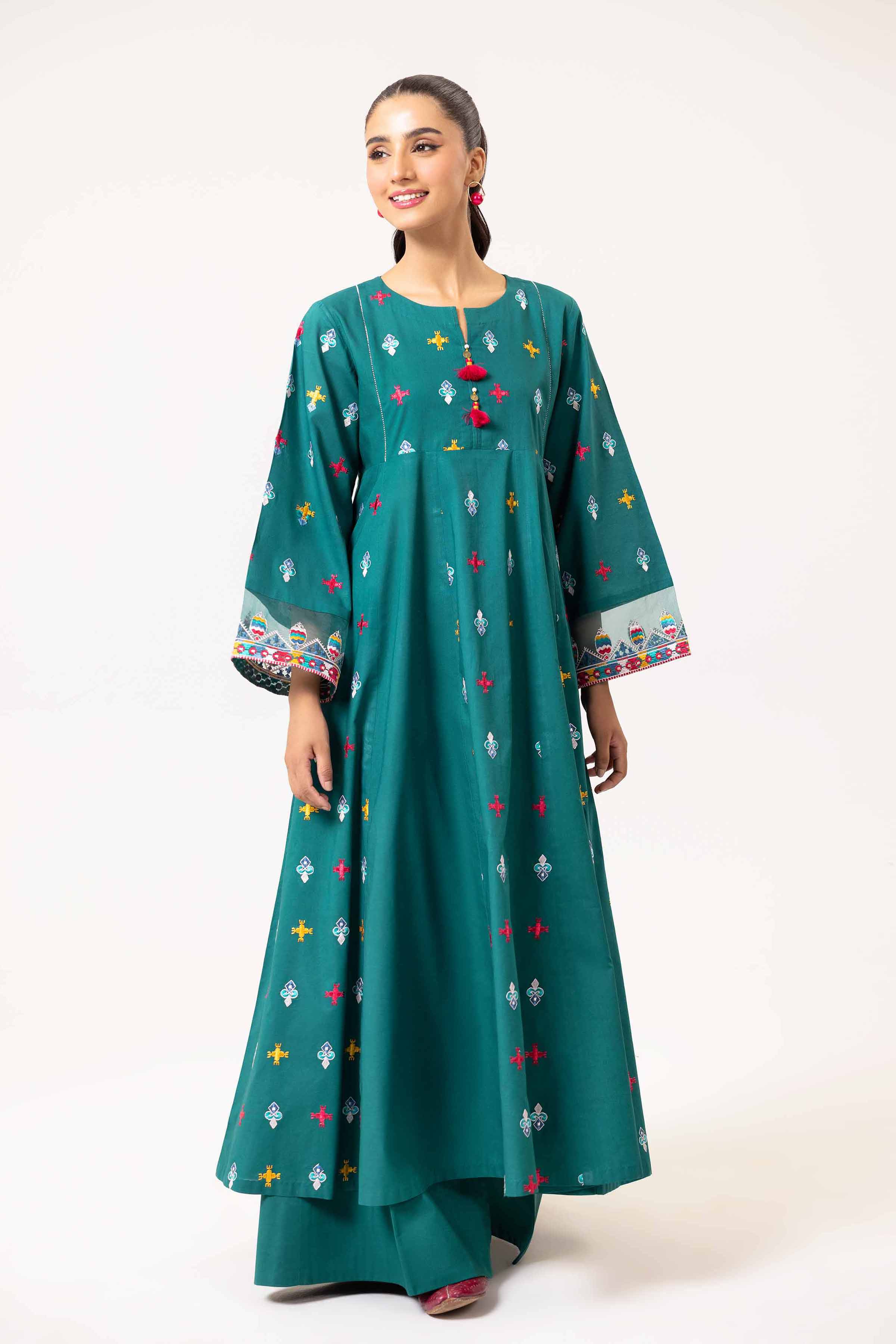 2 Piece - Dyed Embroidered Suit - 42402139 - Image 2