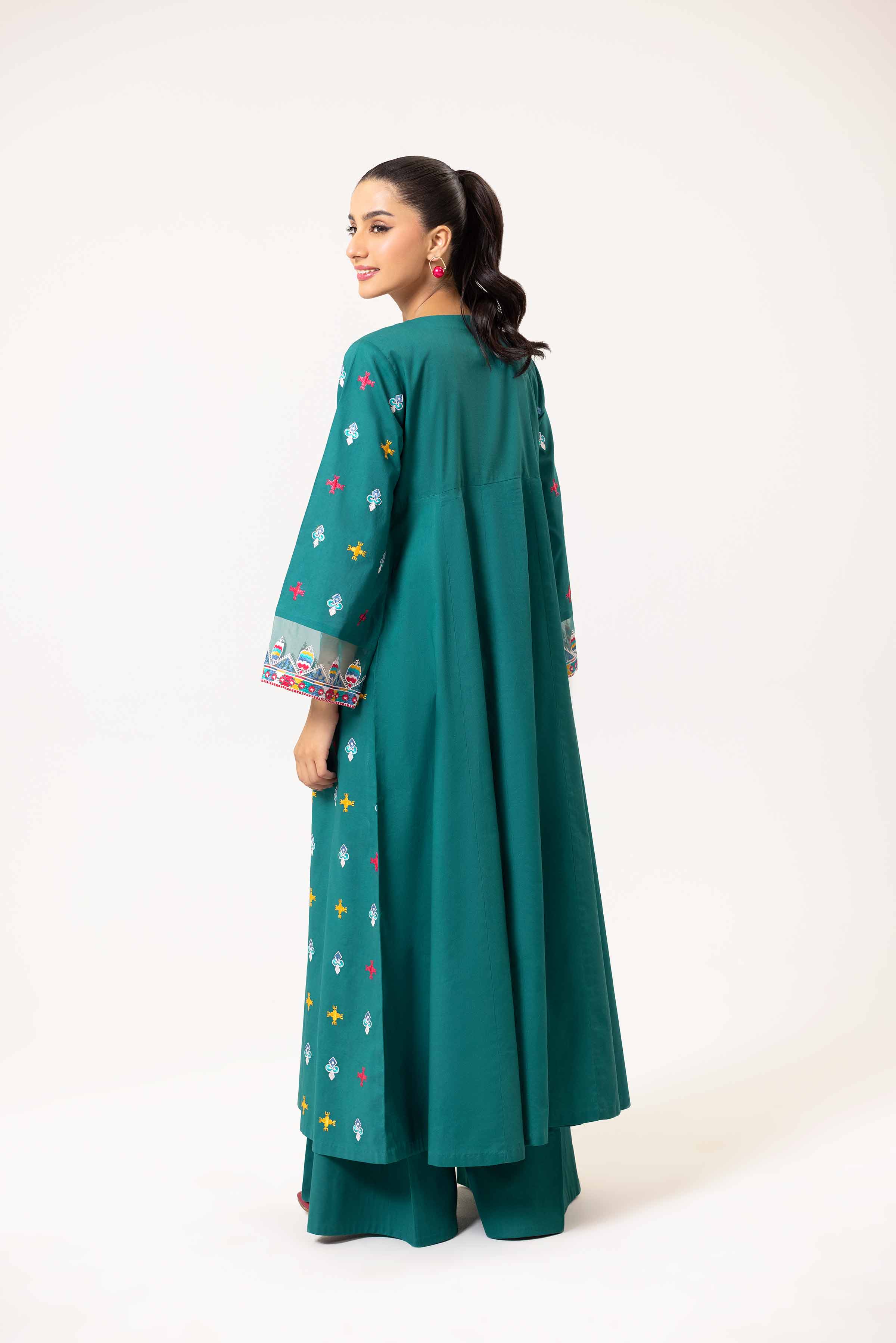 2 Piece - Dyed Embroidered Suit - 42402139 - Image 3