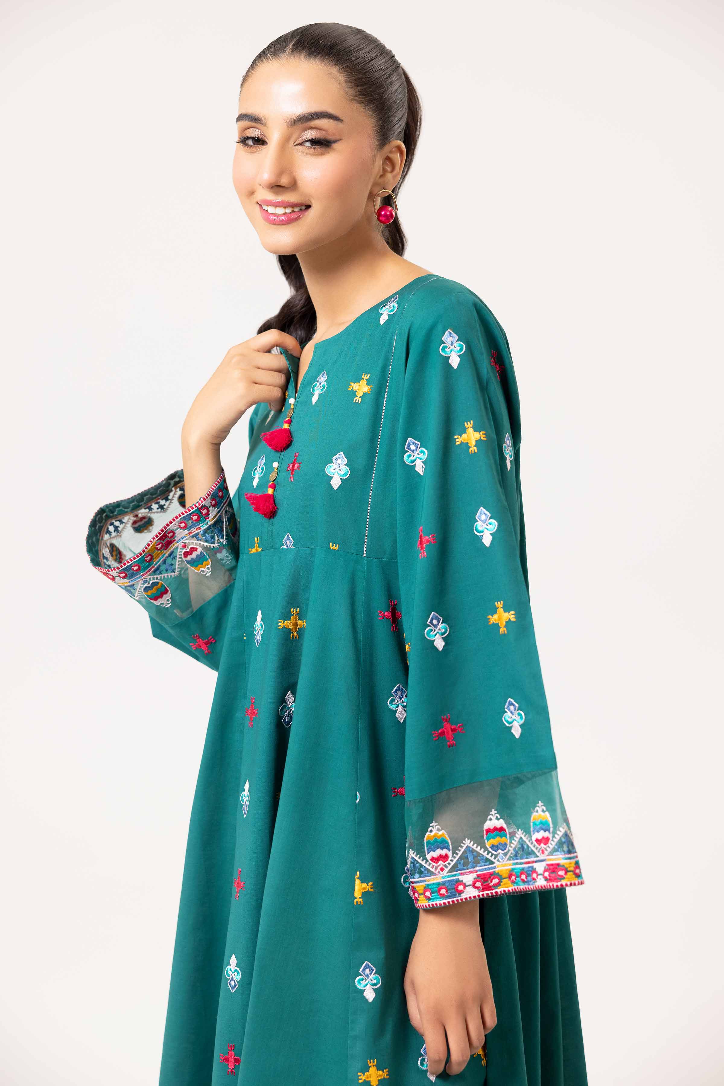2 Piece - Dyed Embroidered Suit - 42402139 - Image 6