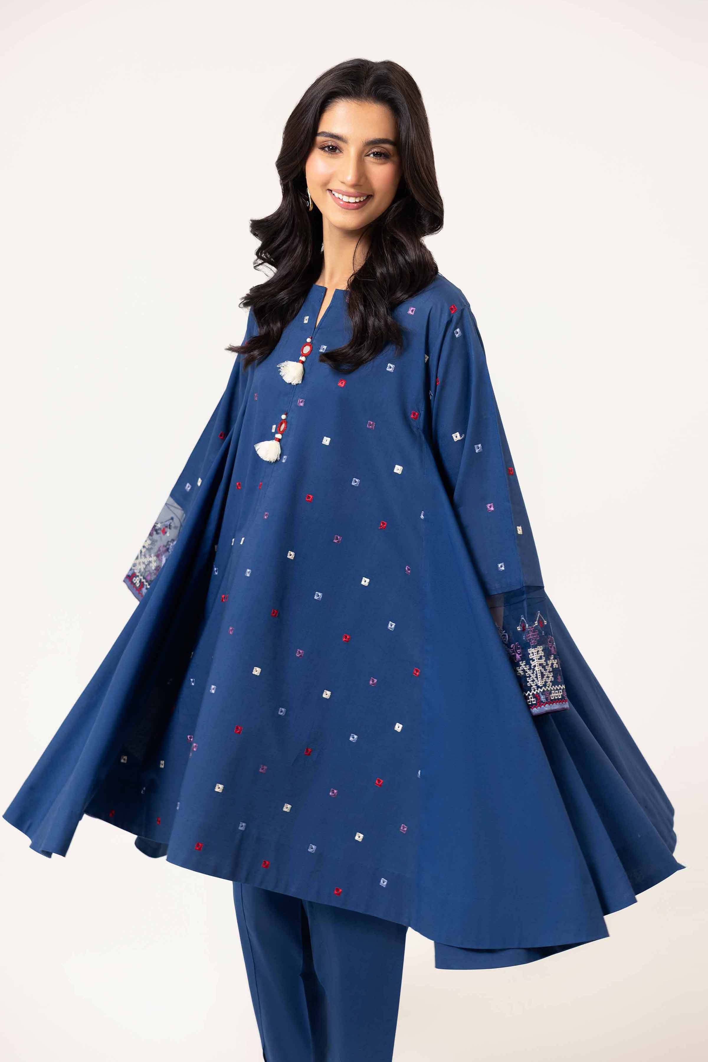 2 Piece - Dyed Embroidered Suit - 42402140 - Image 2