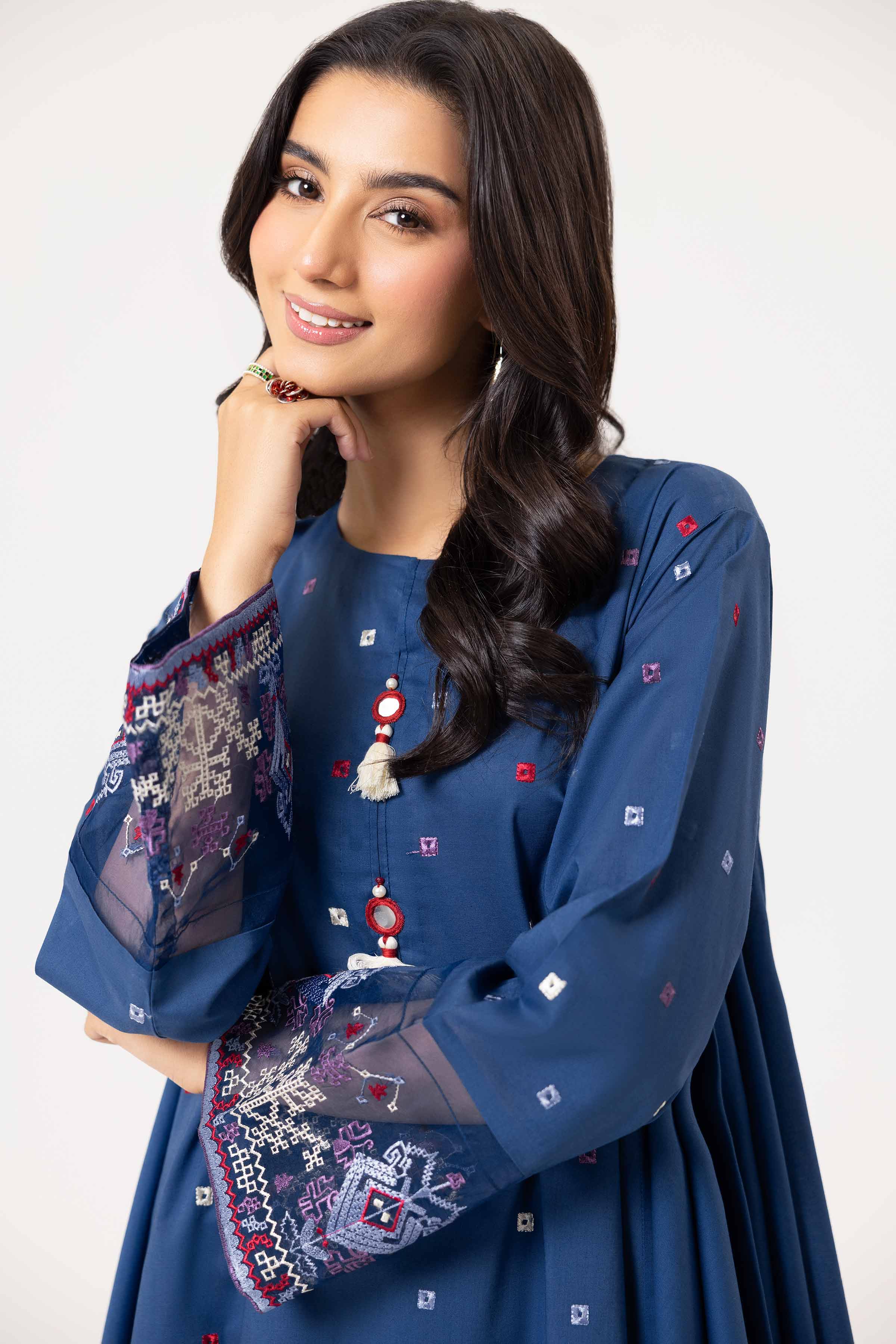 2 Piece - Dyed Embroidered Suit - 42402140 - Image 4