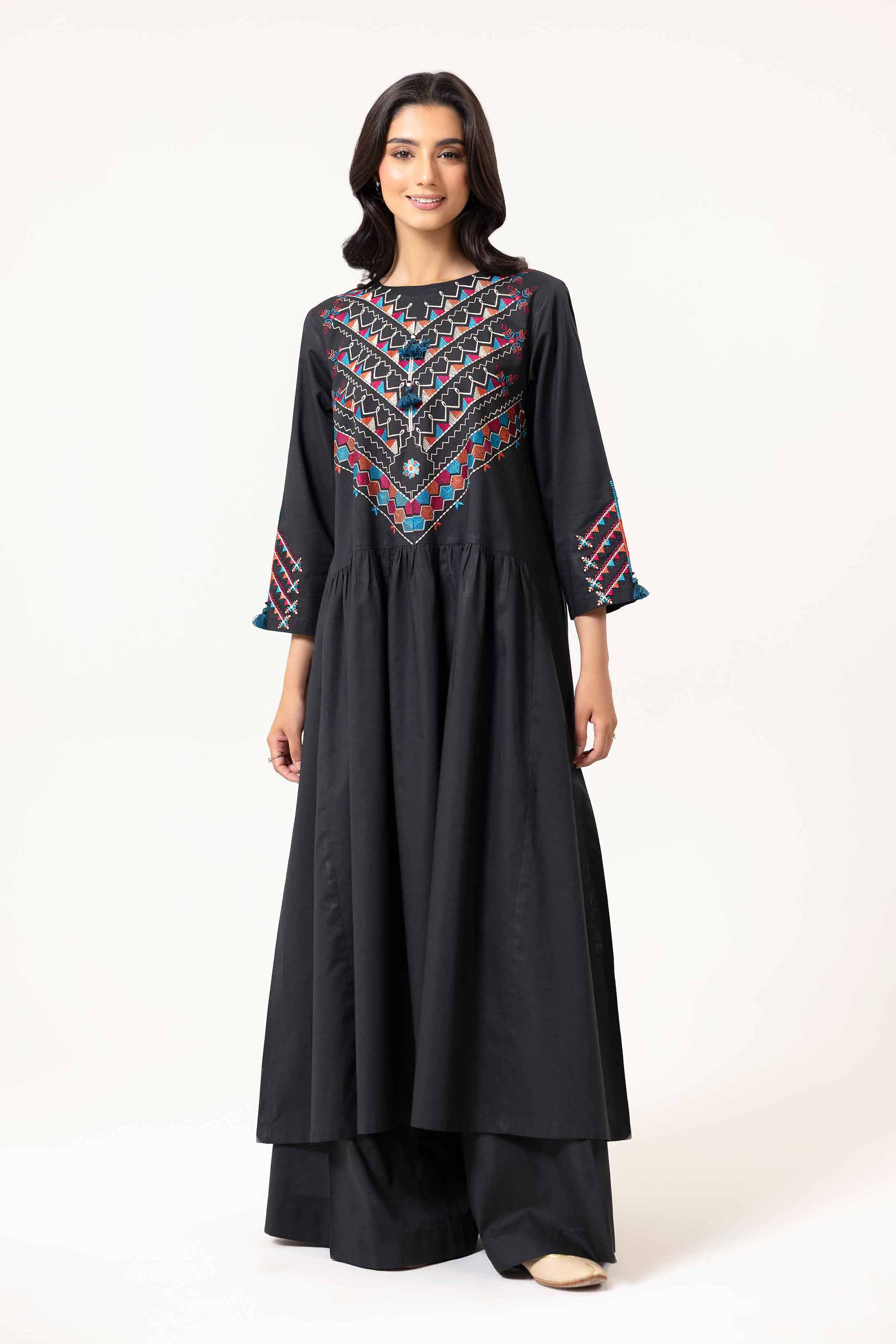 2 Piece - Dyed Embroidered Suit - 42402142 - Image 2