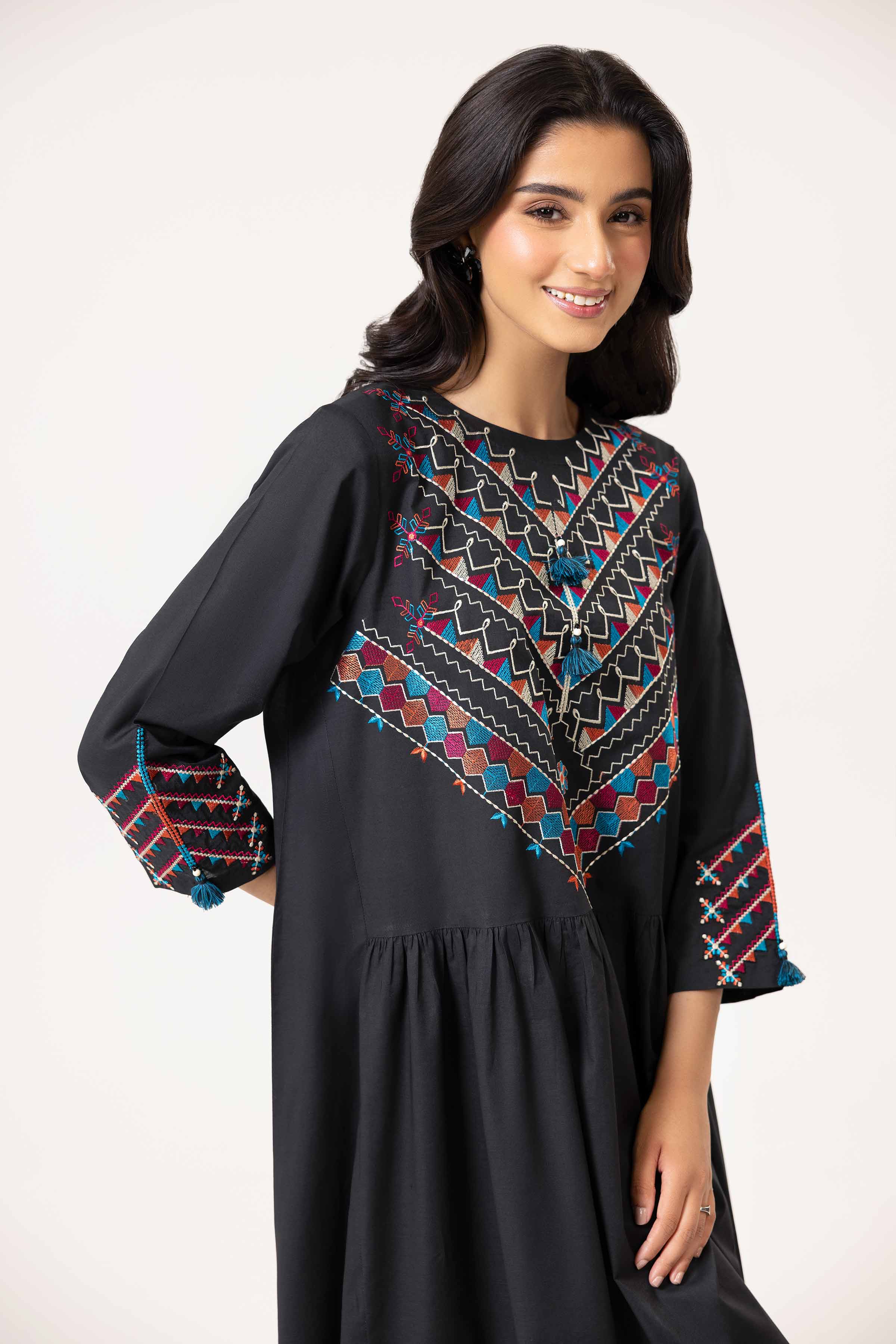 2 Piece - Dyed Embroidered Suit - 42402142 - Image 3