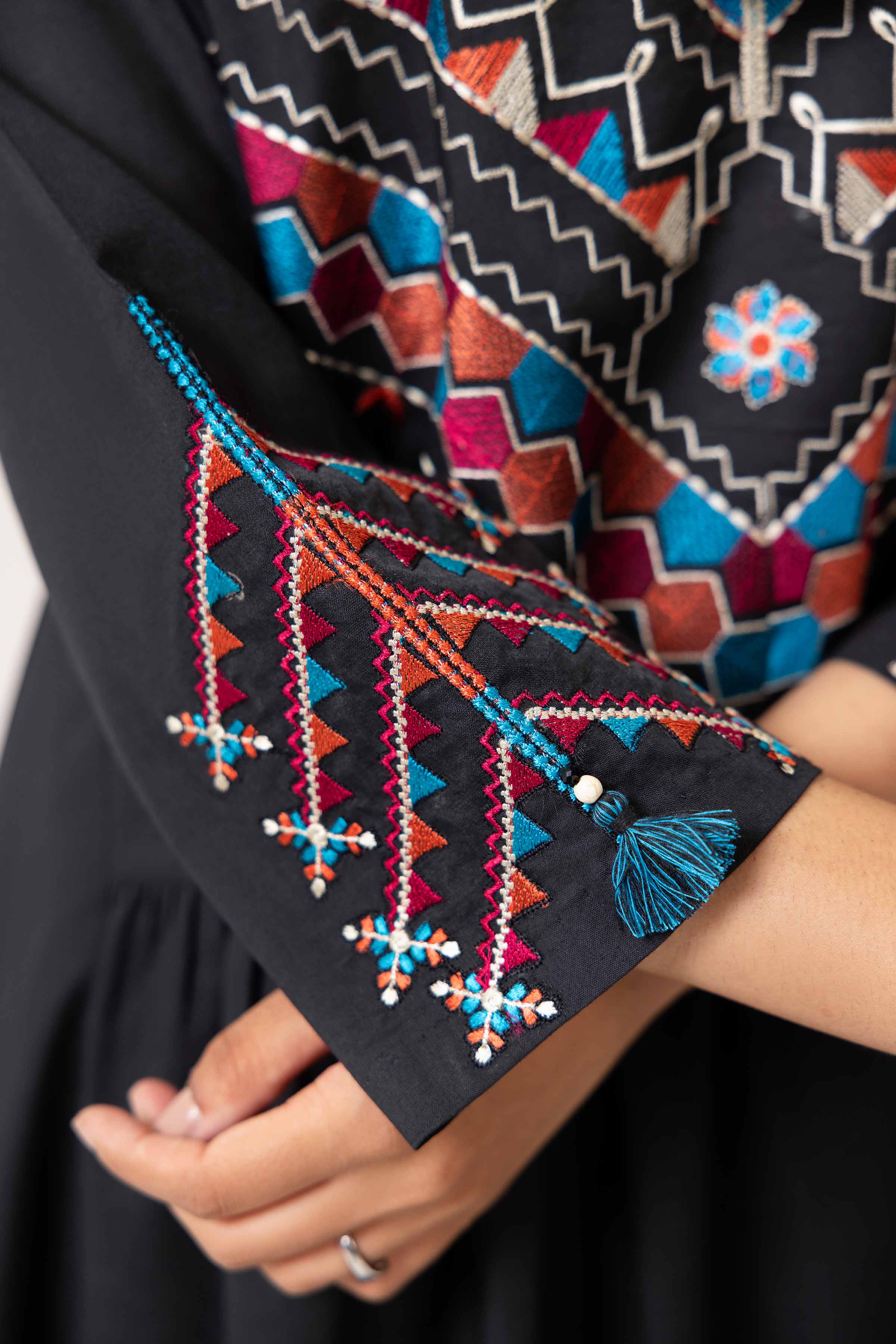 2 Piece - Dyed Embroidered Suit - 42402142 - Image 5