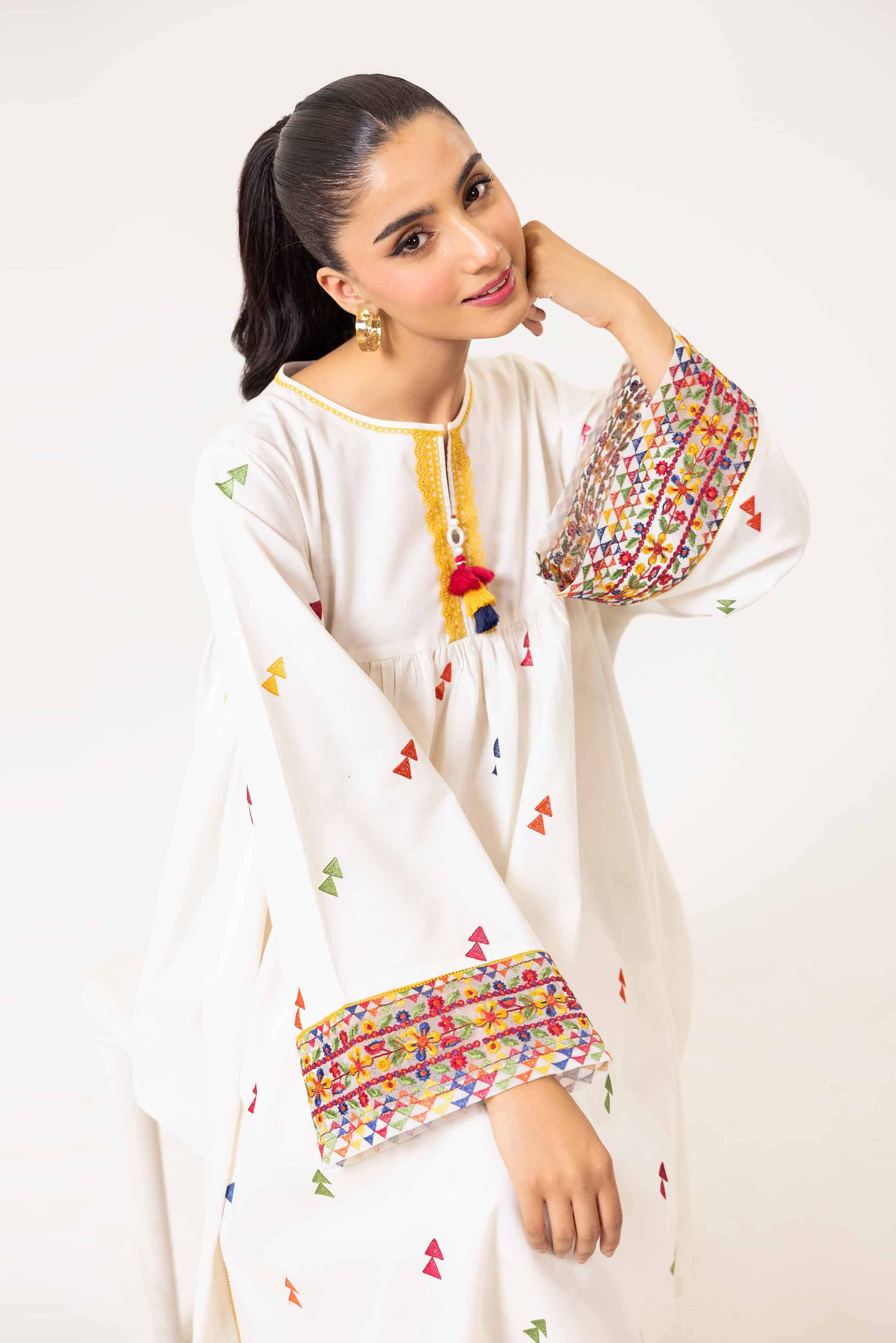 2 Piece - Dyed Embroidered Suit - 42402143 - Image 2