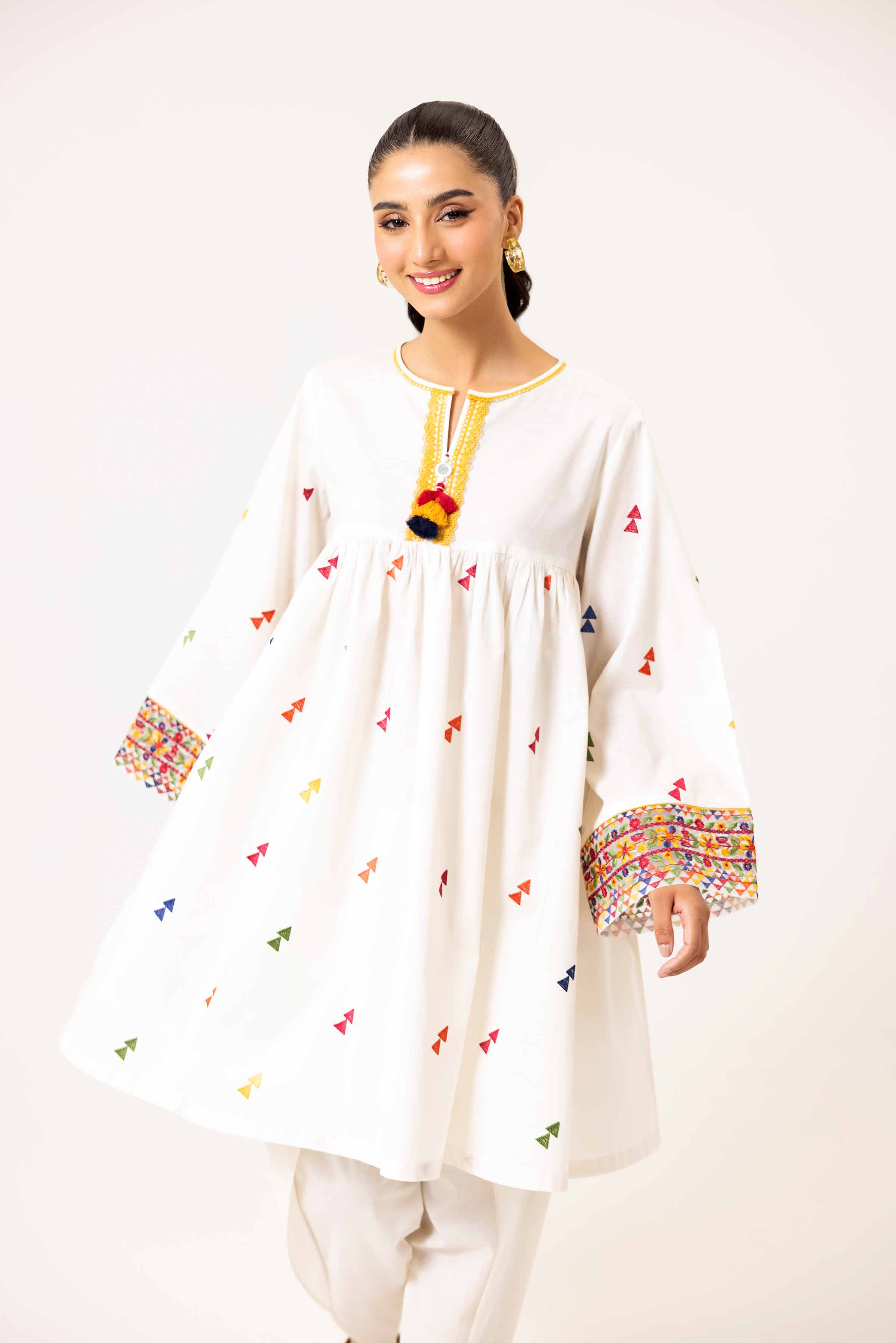 2 Piece - Dyed Embroidered Suit - 42402143 - Image 5
