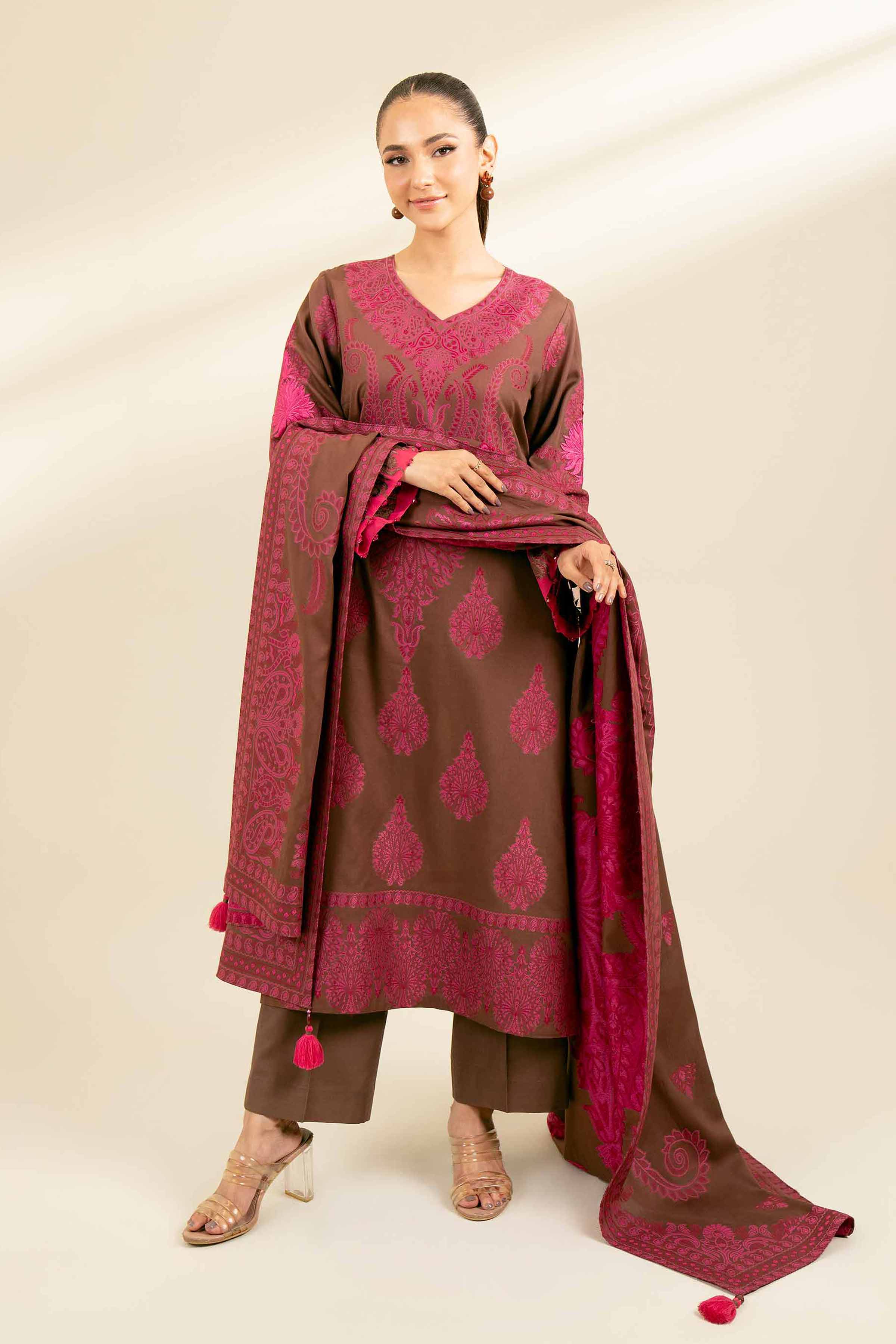 2 Piece - Jacquard Embroidered Suit - 42402156 - Image 4