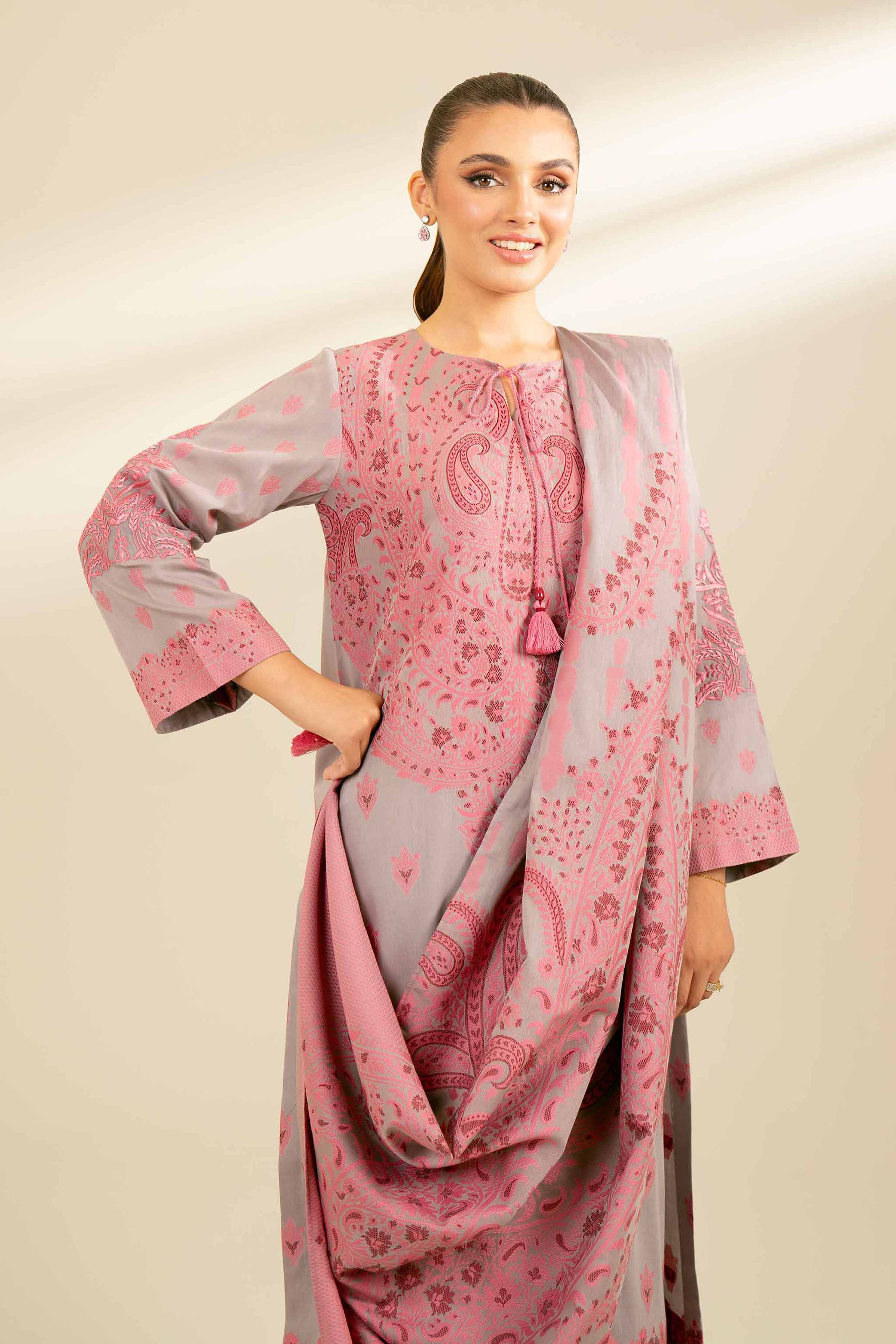 2 Piece - Jacquard Embroidered Suit - 42402158 - Image 3