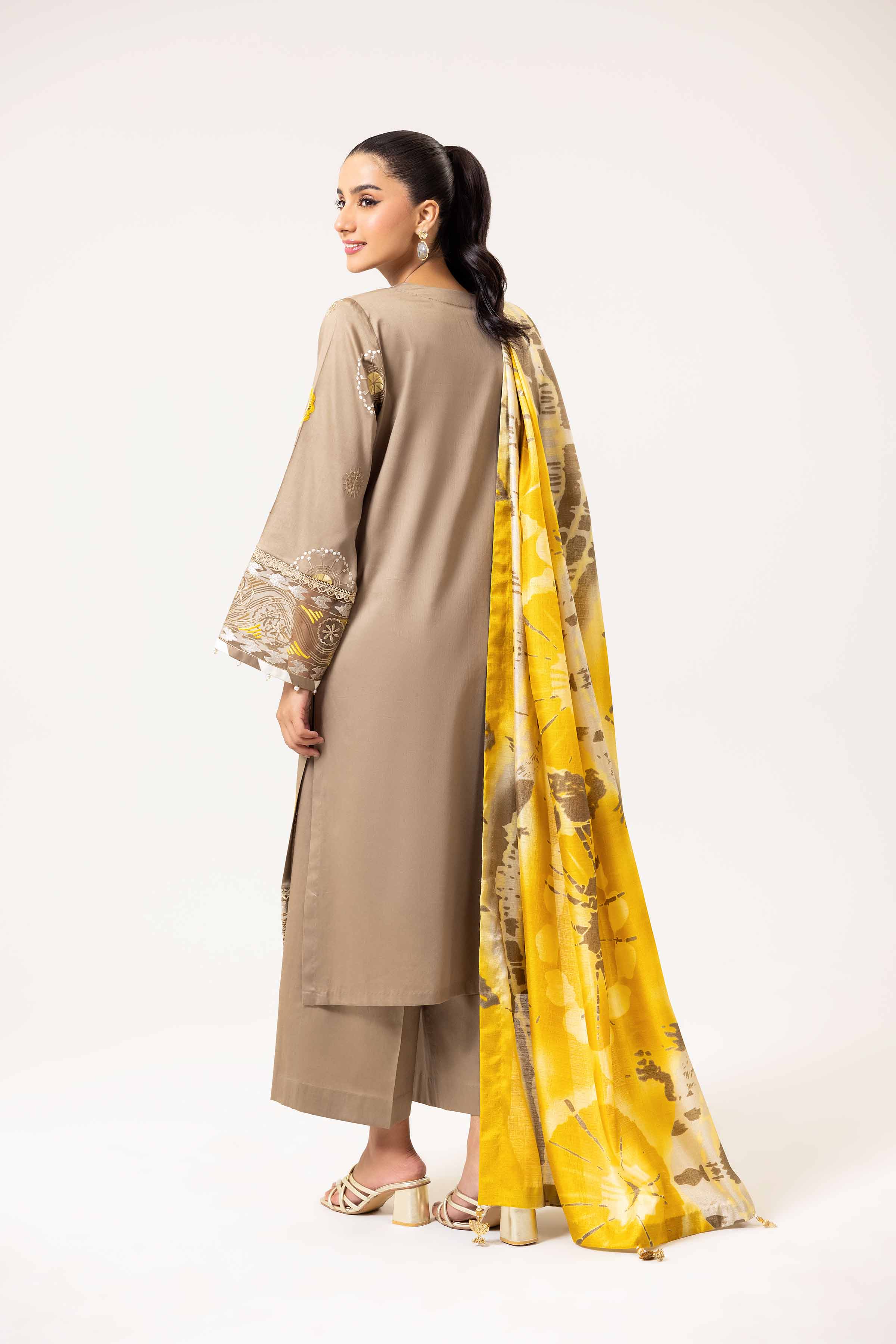 3 Piece - Embroidered Suit - 42402176 - Image 5
