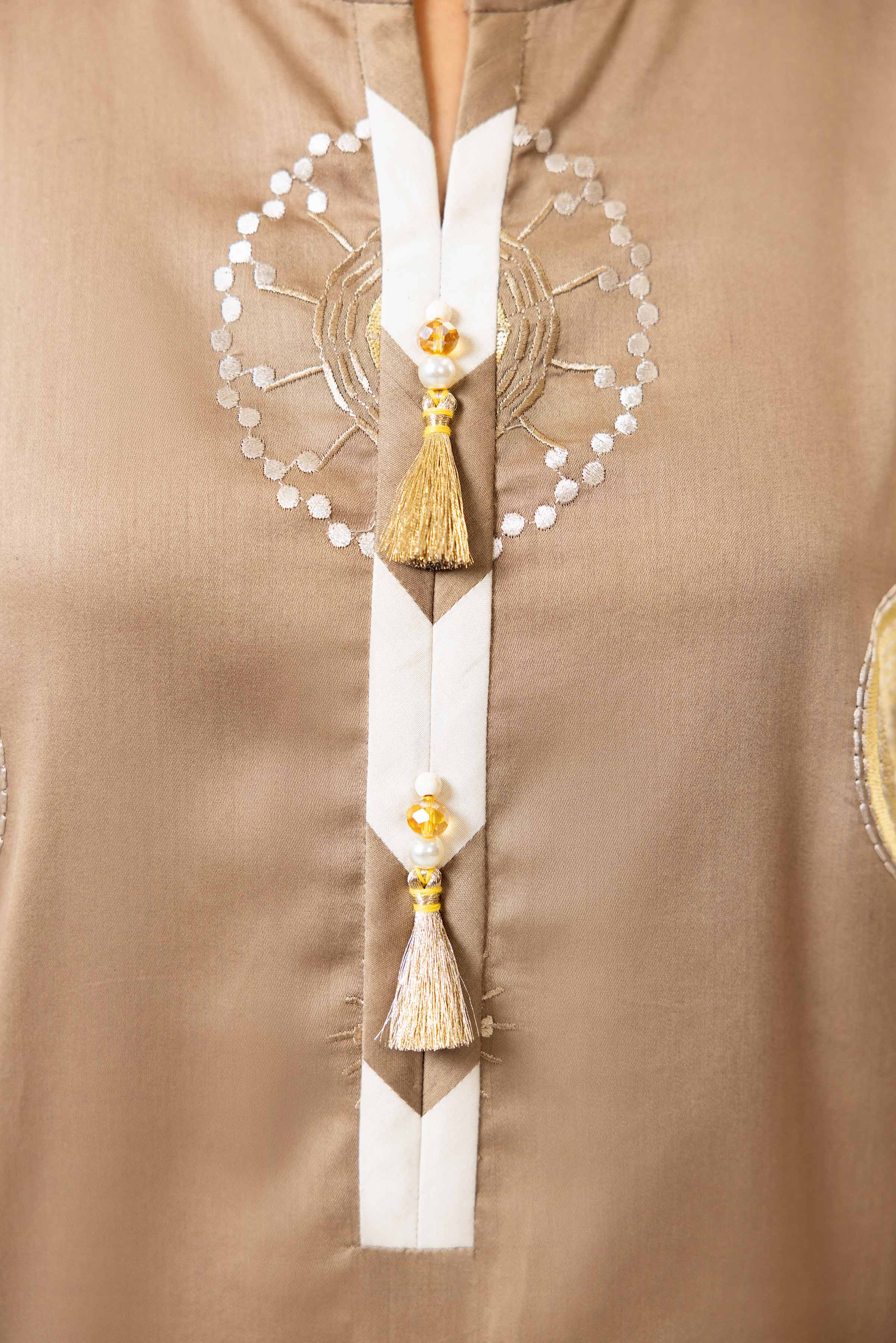 3 Piece - Embroidered Suit - 42402176 - Image 6