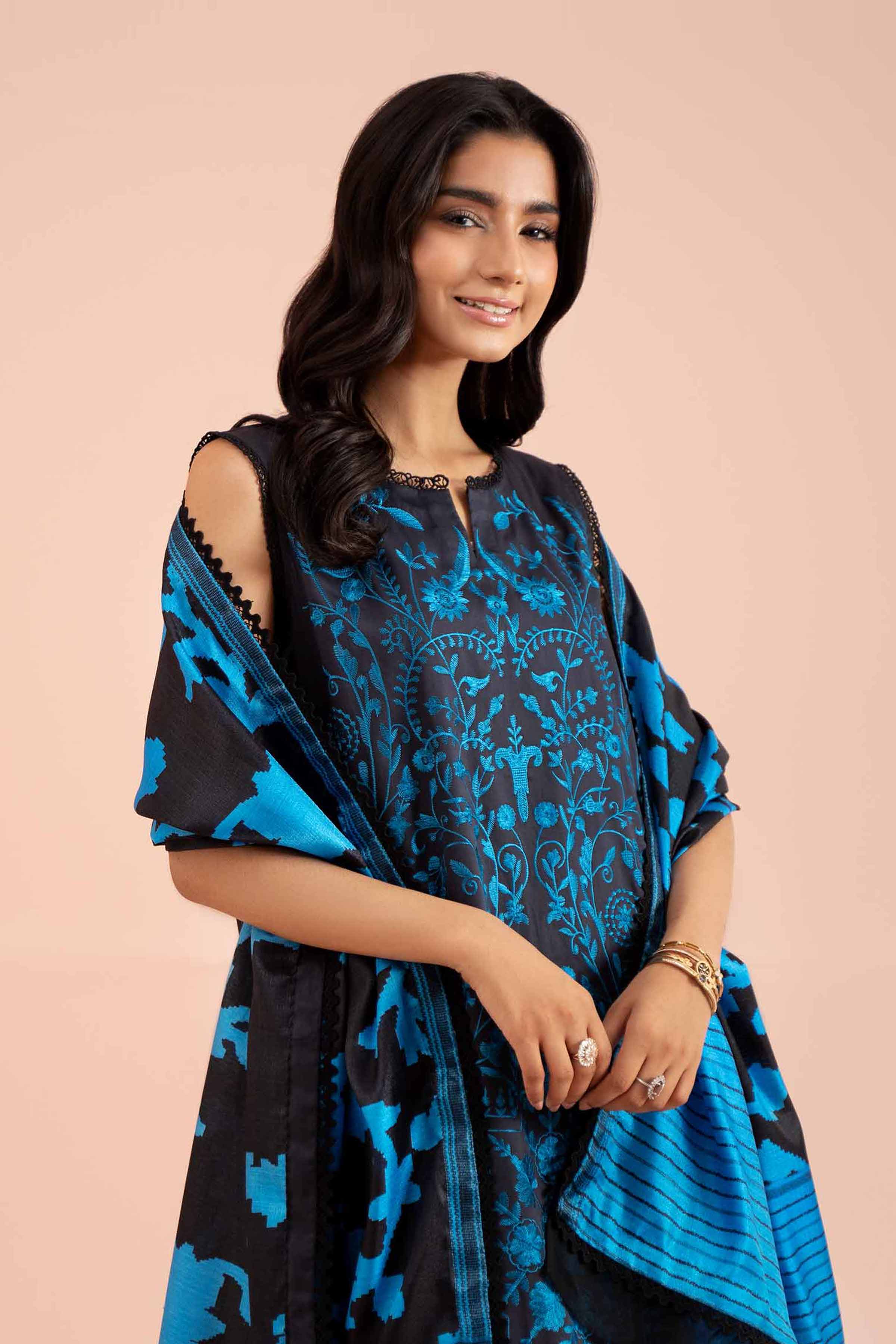 3 Piece - Embroidered Suit - 42402177 - Image 4