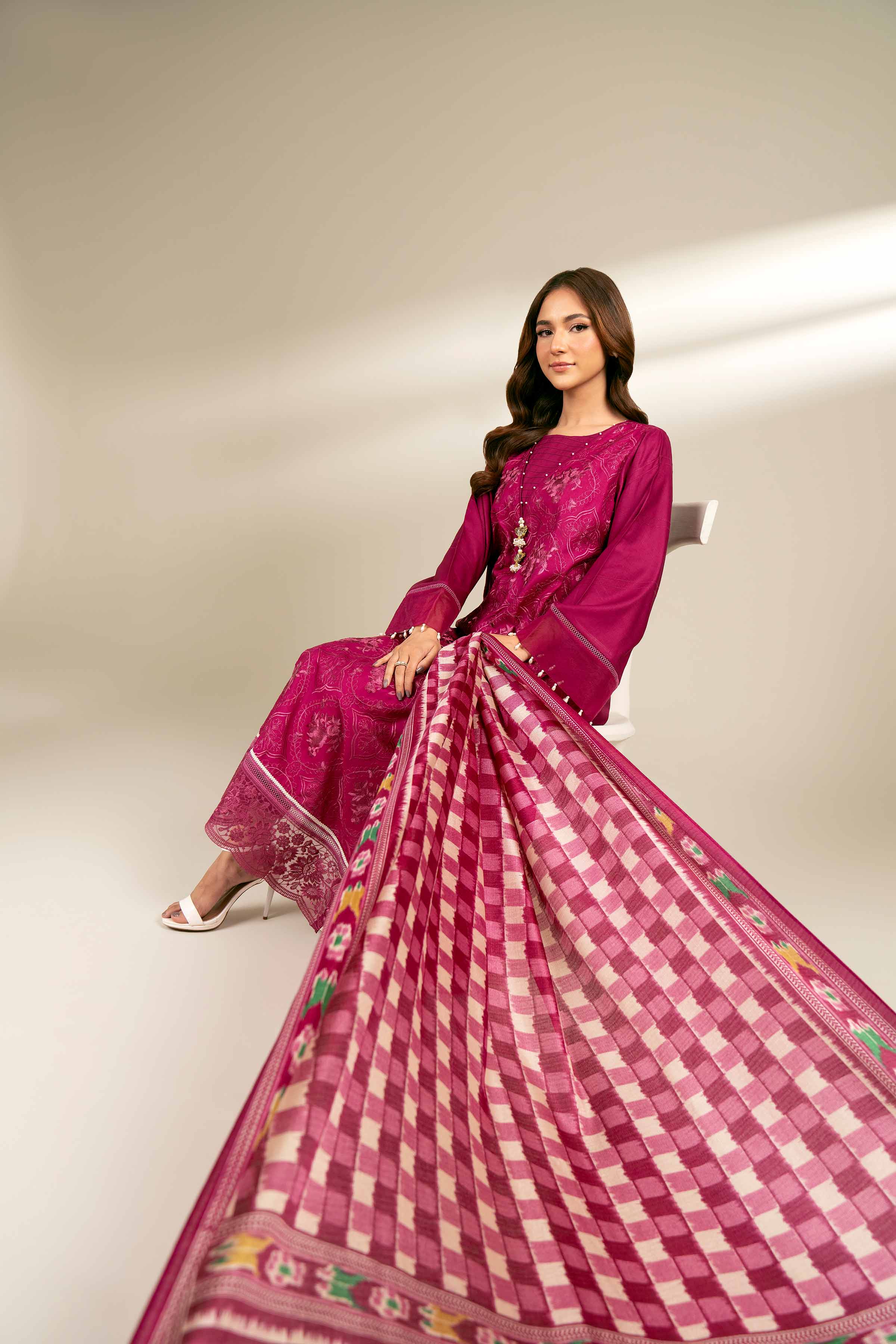 3 Piece - Embroidered Suit - 42402180 - Image 5