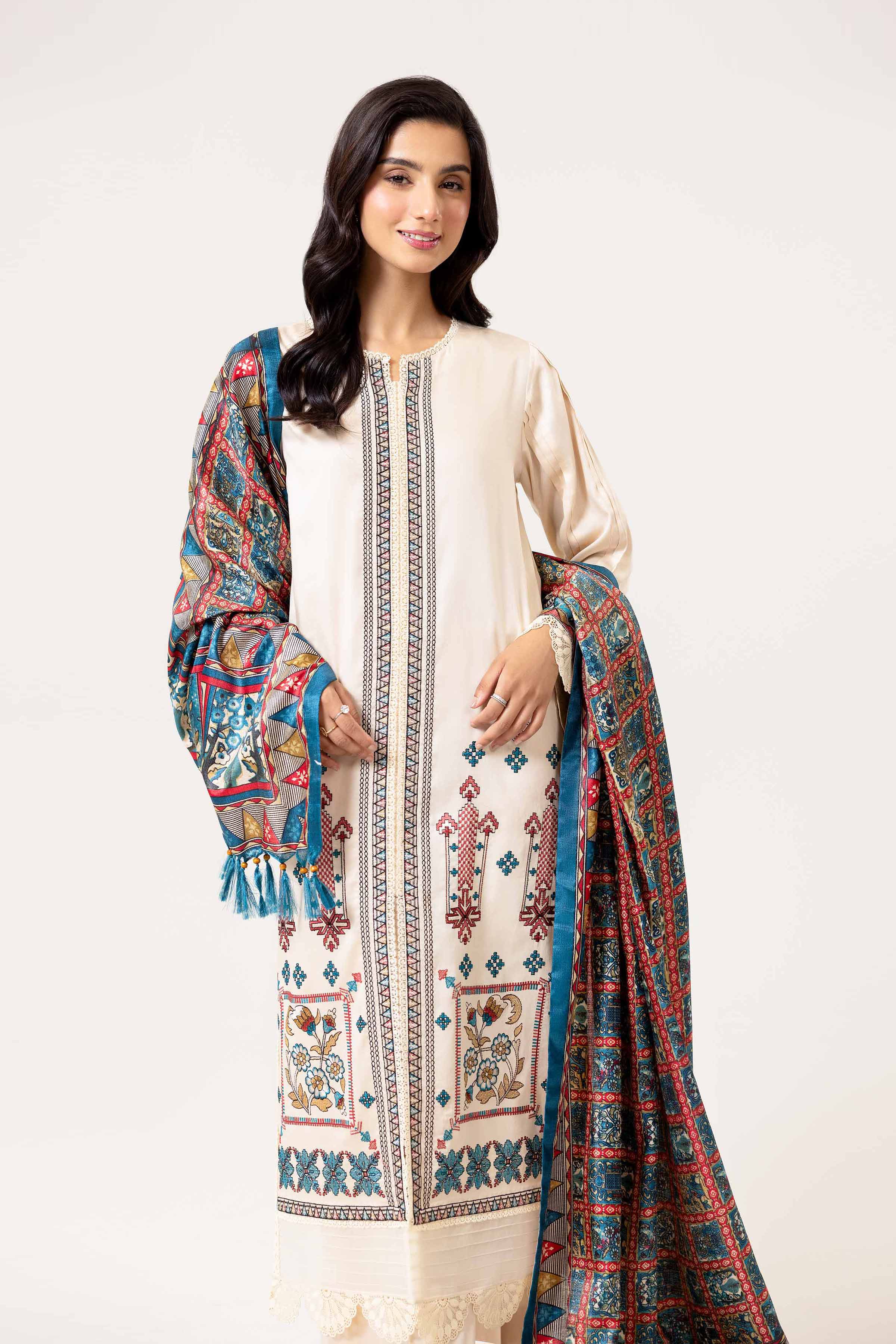 3 Piece - Embroidered Suit - 42402182 - Image 2