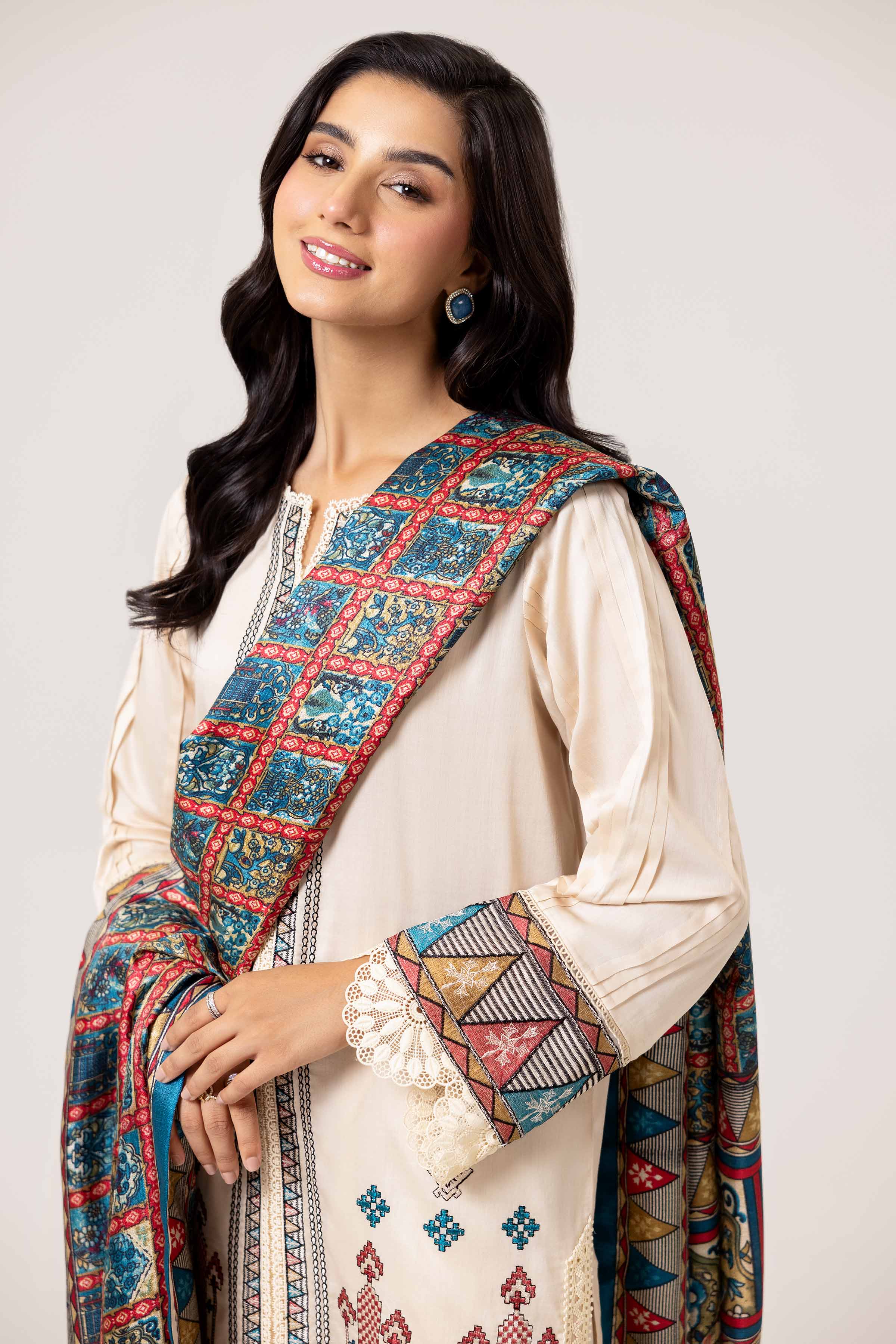 3 Piece - Embroidered Suit - 42402182 - Image 4