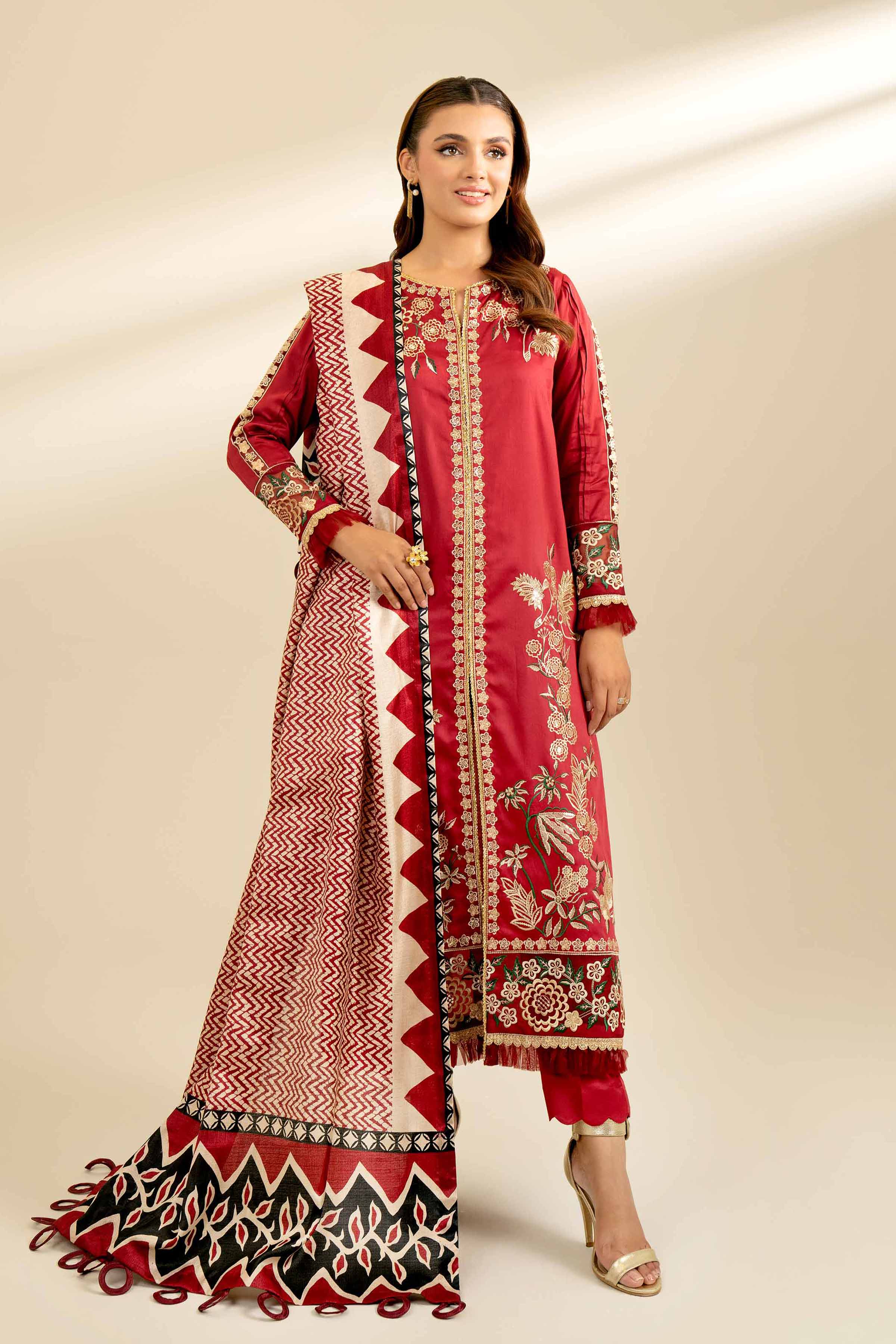 3 Piece - Embroidered Suit - 42402183 - Image 2