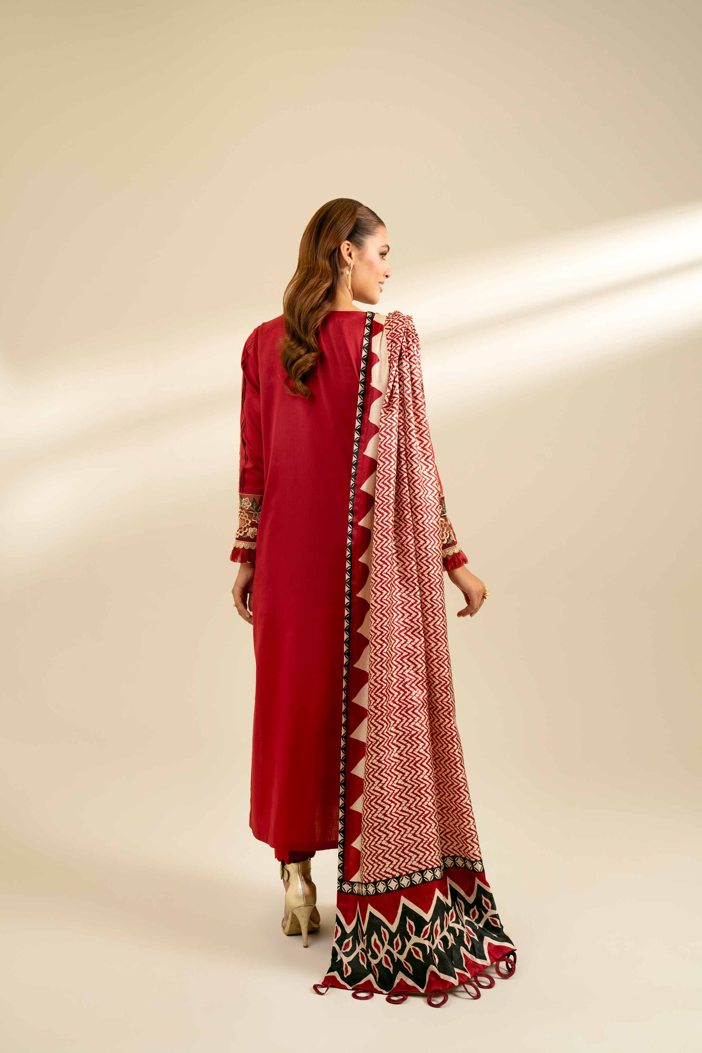 3 Piece - Embroidered Suit - 42402183 - Image 3