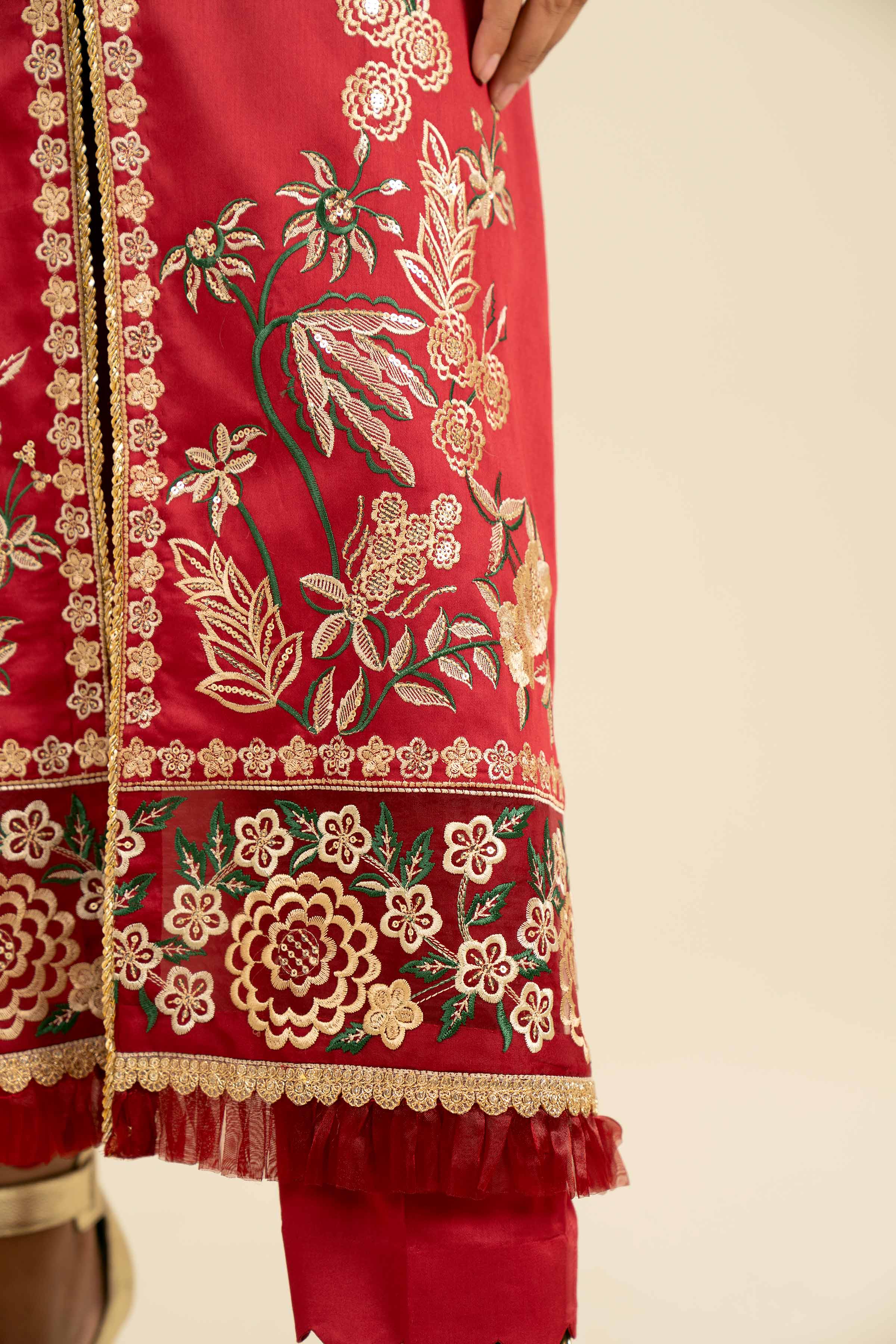 3 Piece - Embroidered Suit - 42402183 - Image 6