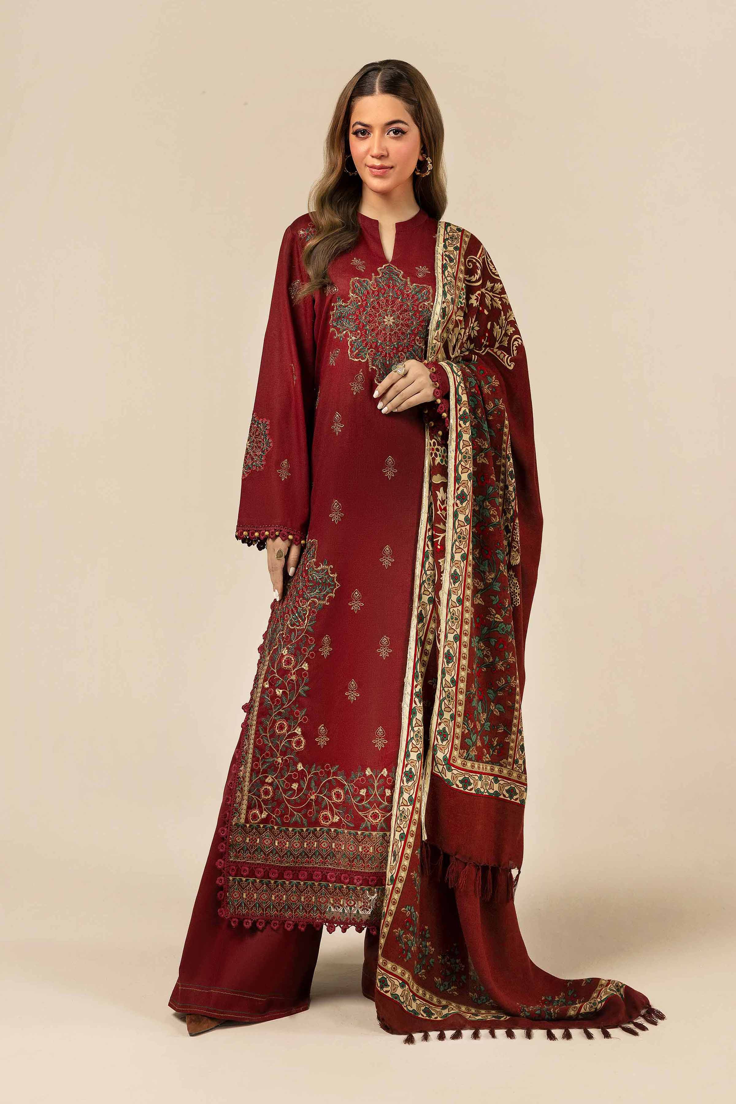 3 Piece - Embroidered Suit - 42404267 - Image 2