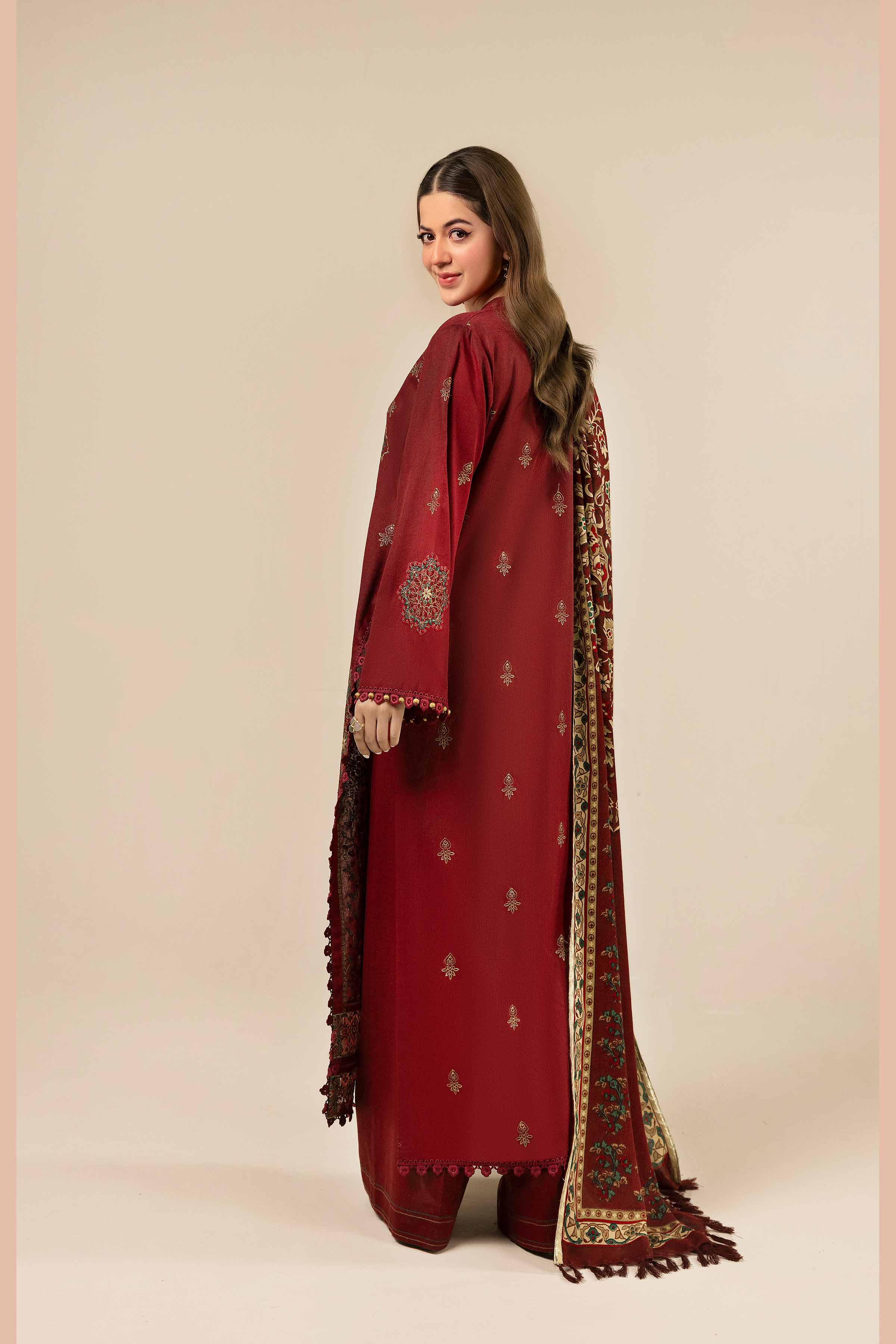 3 Piece - Embroidered Suit - 42404267 - Image 3