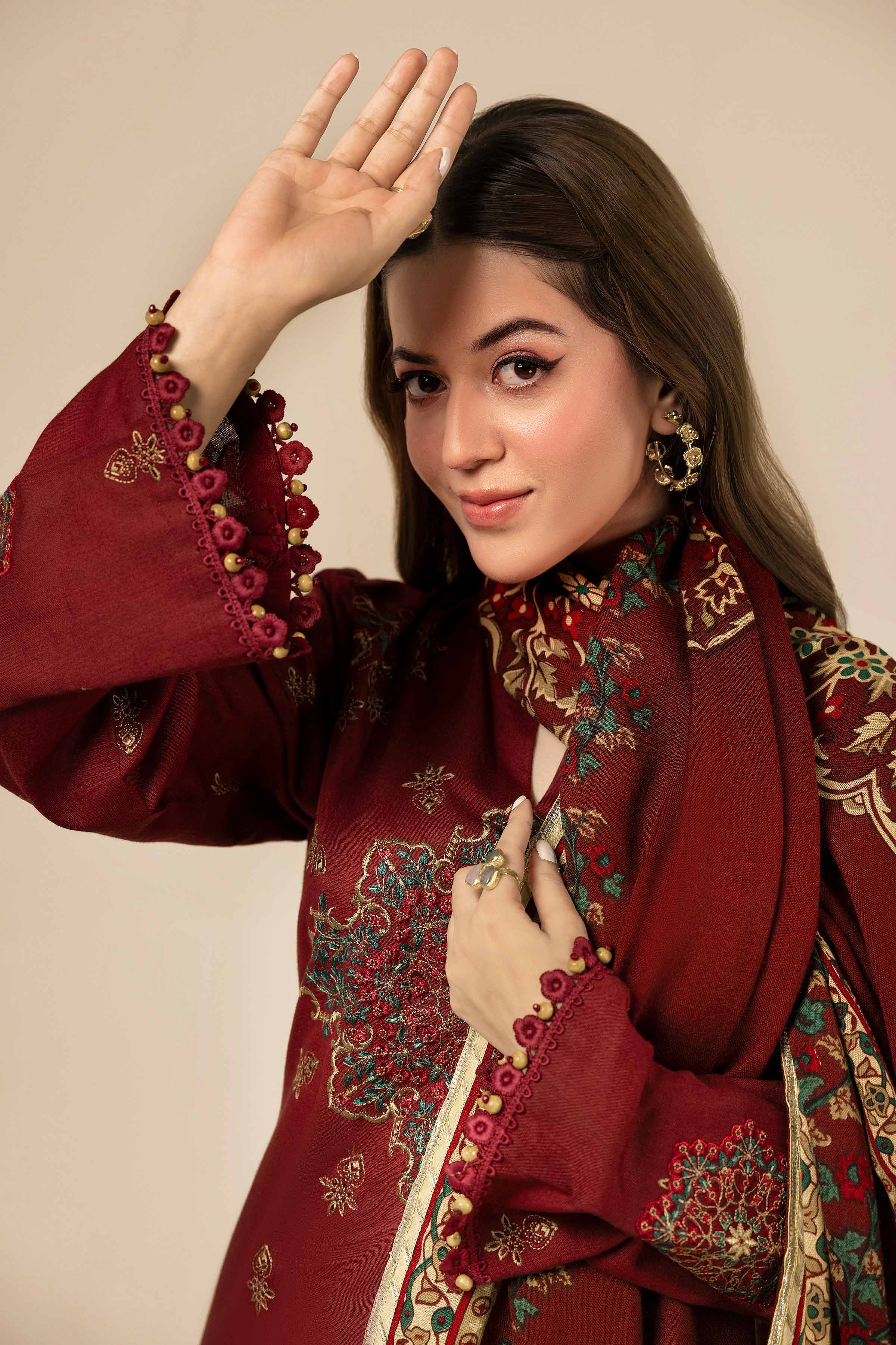 3 Piece - Embroidered Suit - 42404267 - Image 4