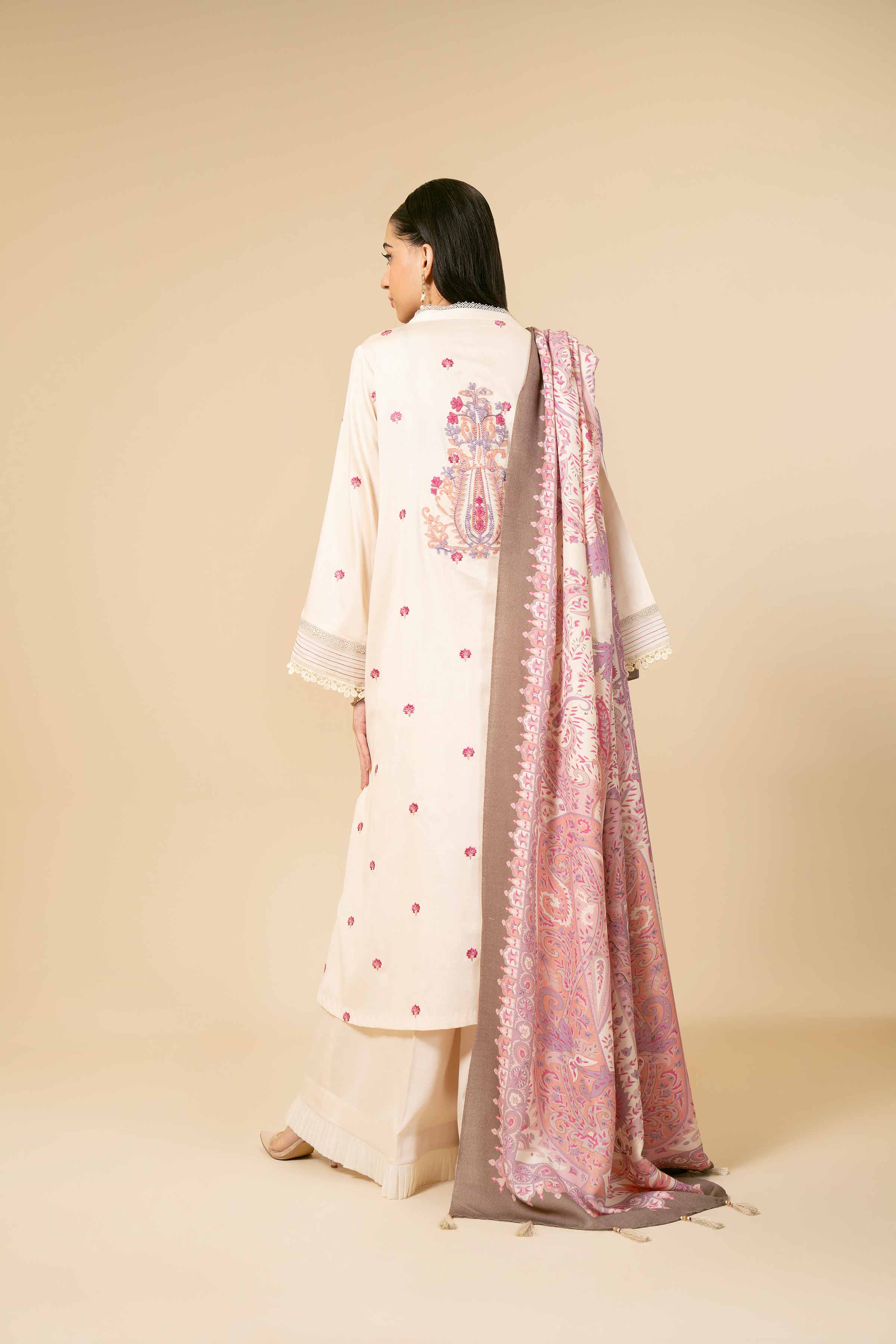 3 Piece - Embroidered Suit - 42404283 - Image 3