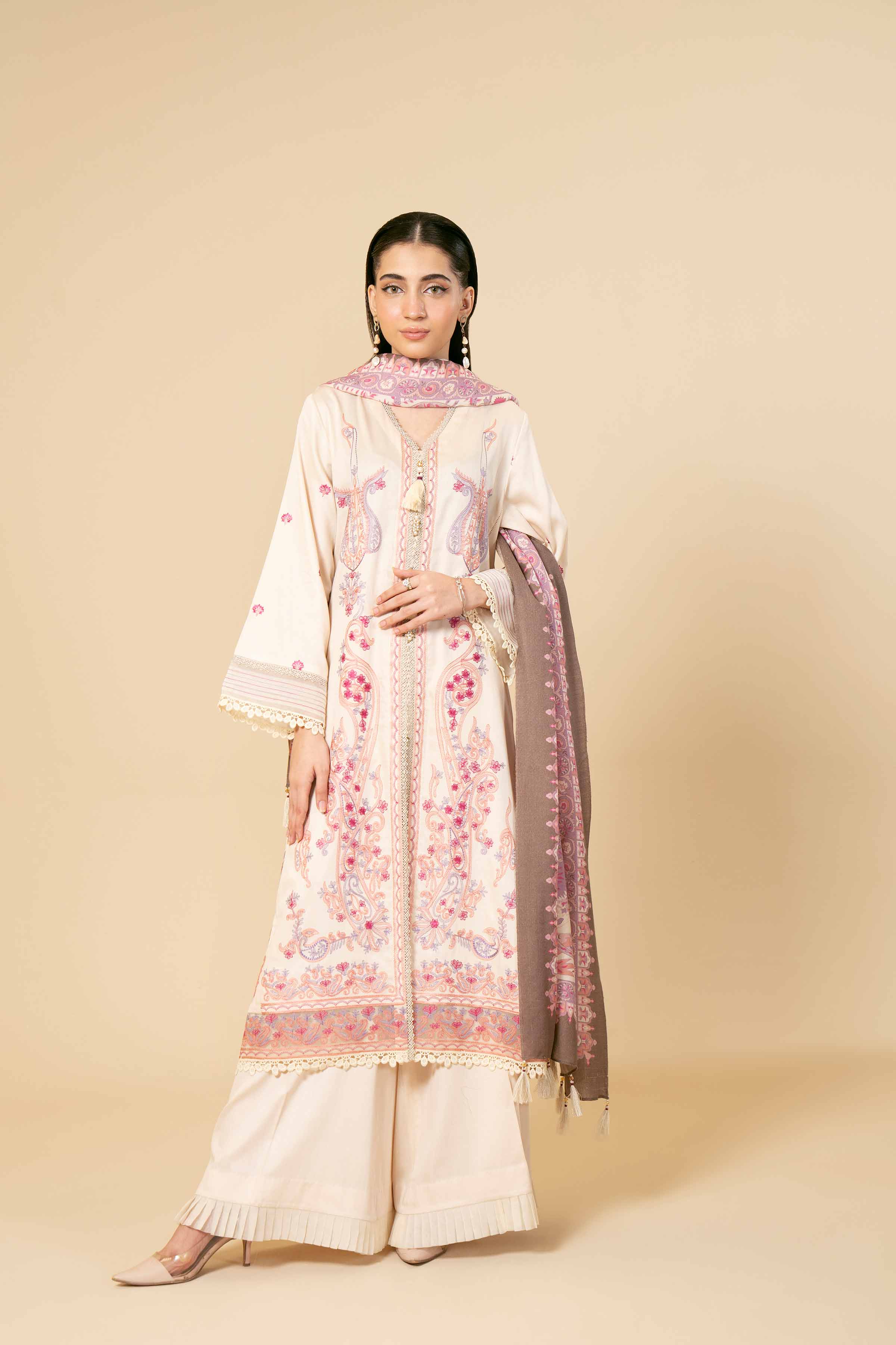 3 Piece - Embroidered Suit - 42404283 - Image 6