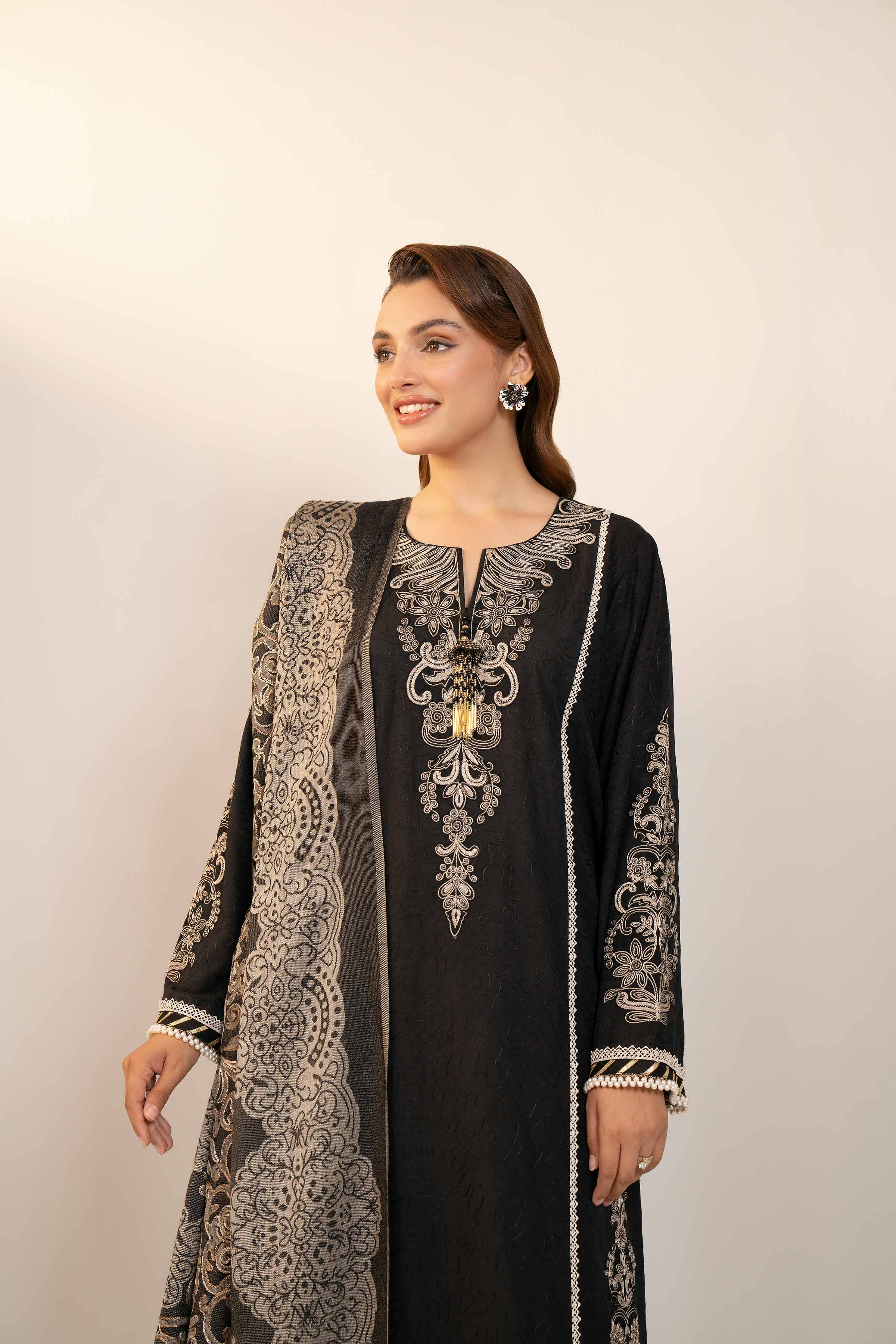 3 Piece - Embroidered Suit - 42404378 - Image 6