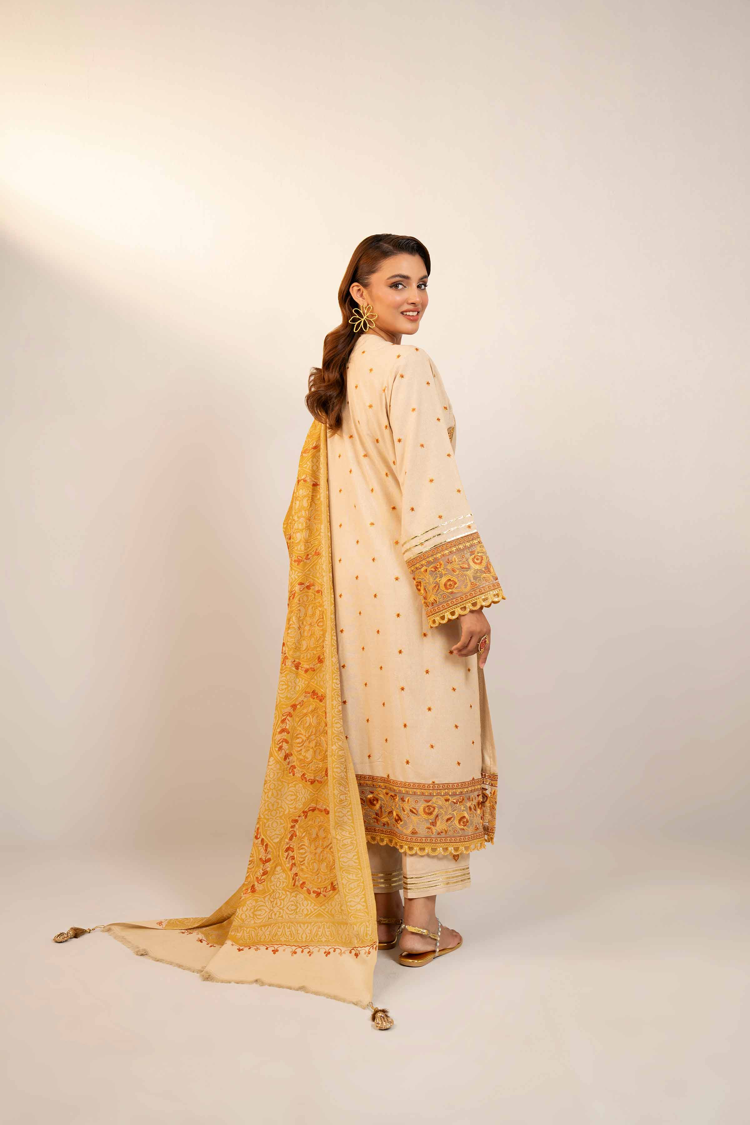 3 Piece - Embroidered Suit - 42404379 - Image 3