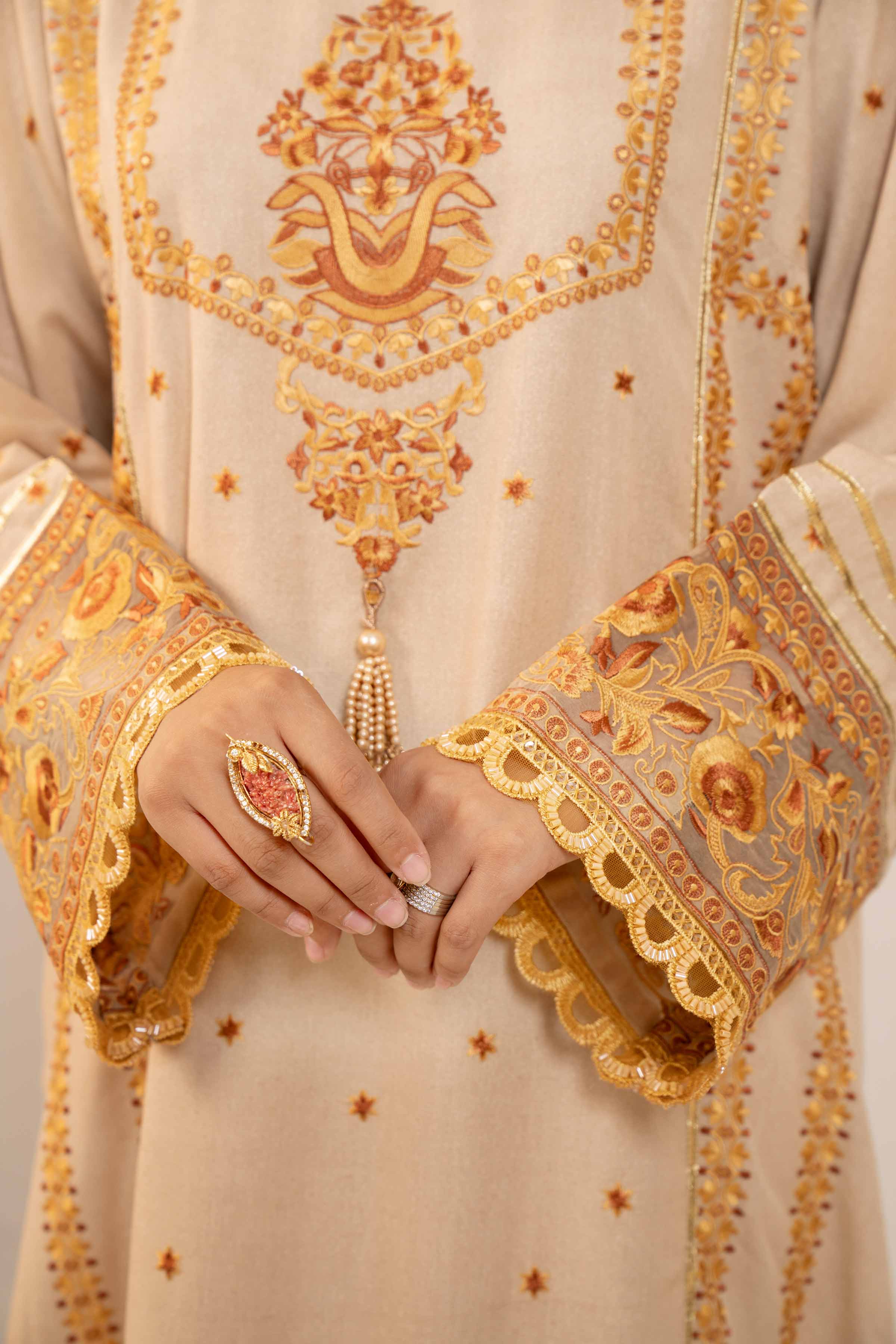 3 Piece - Embroidered Suit - 42404379 - Image 4