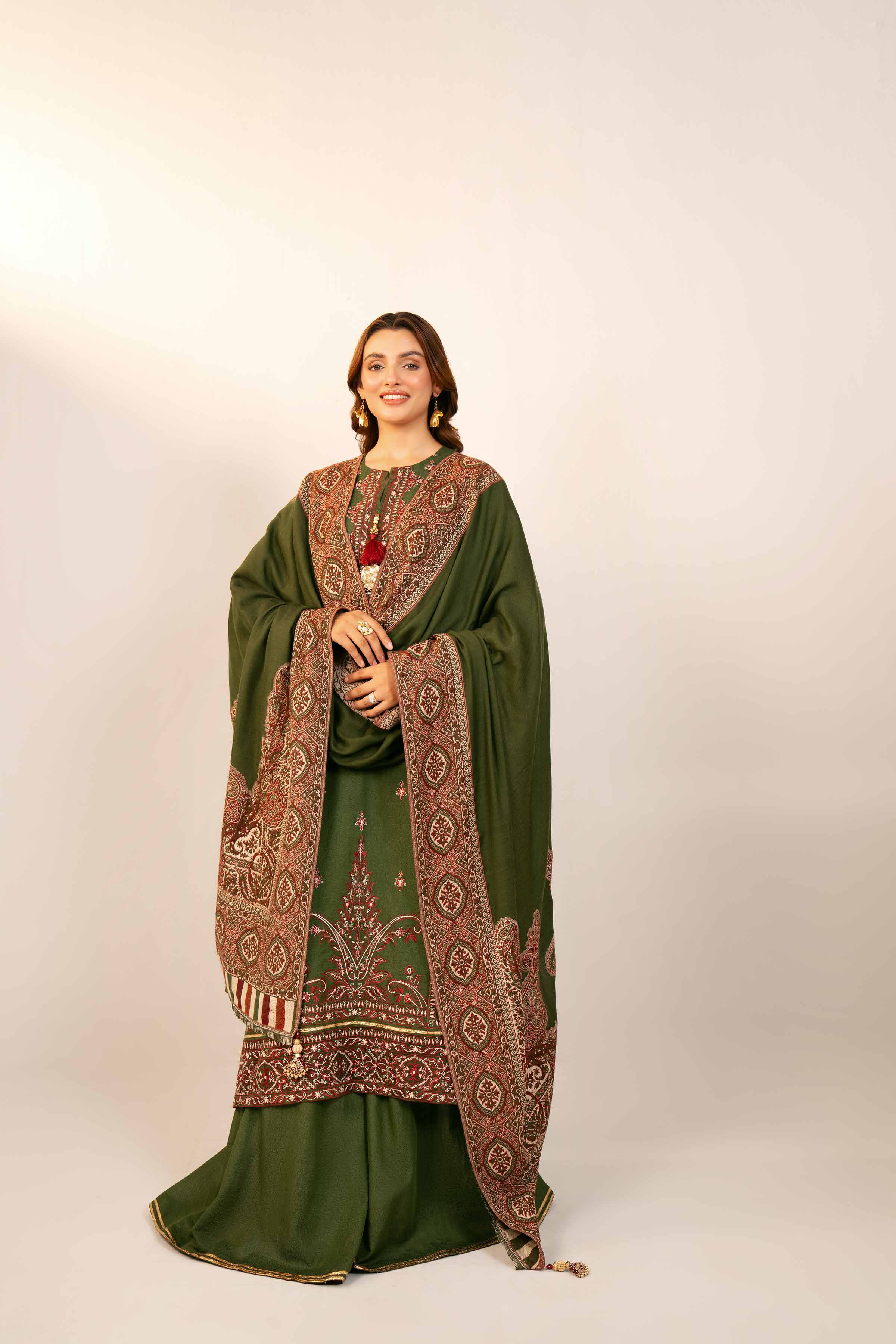 3 Piece - Embroidered Suit - 42404385 - Image 5